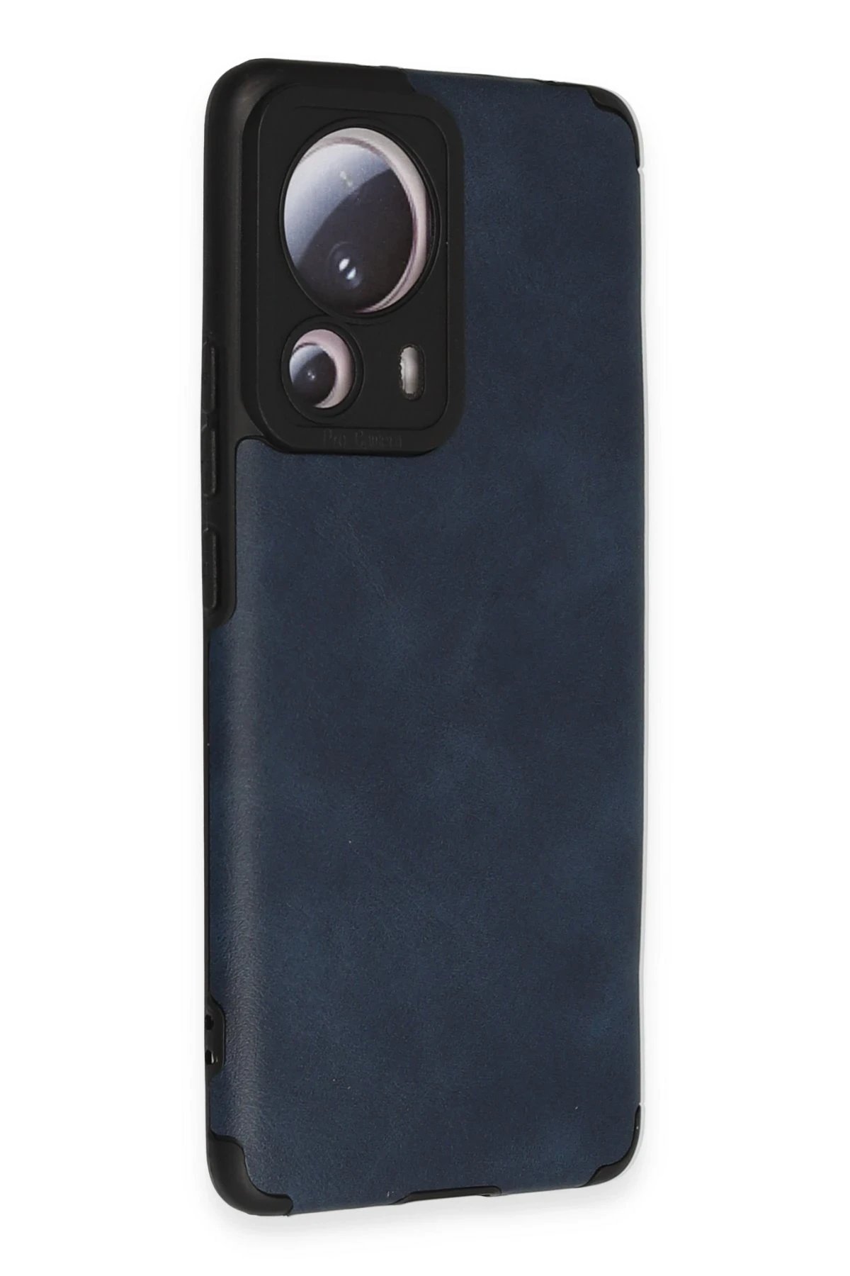 Newface Xiaomi Mi 13 Lite Kılıf Loop Deri Silikon - Lacivert