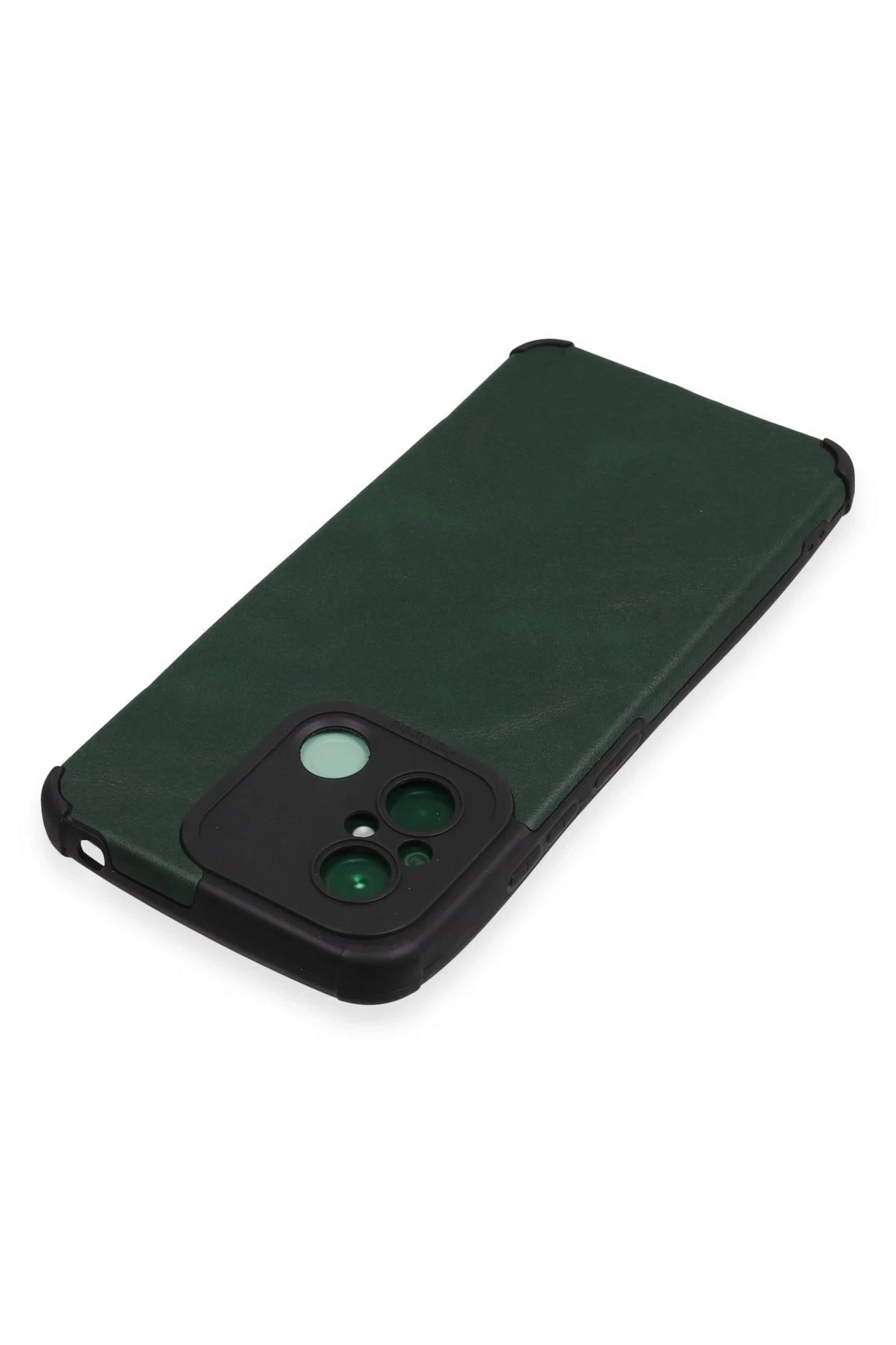 Newface Xiaomi Redmi 12C Kılıf Loop Deri Silikon - Yeşil