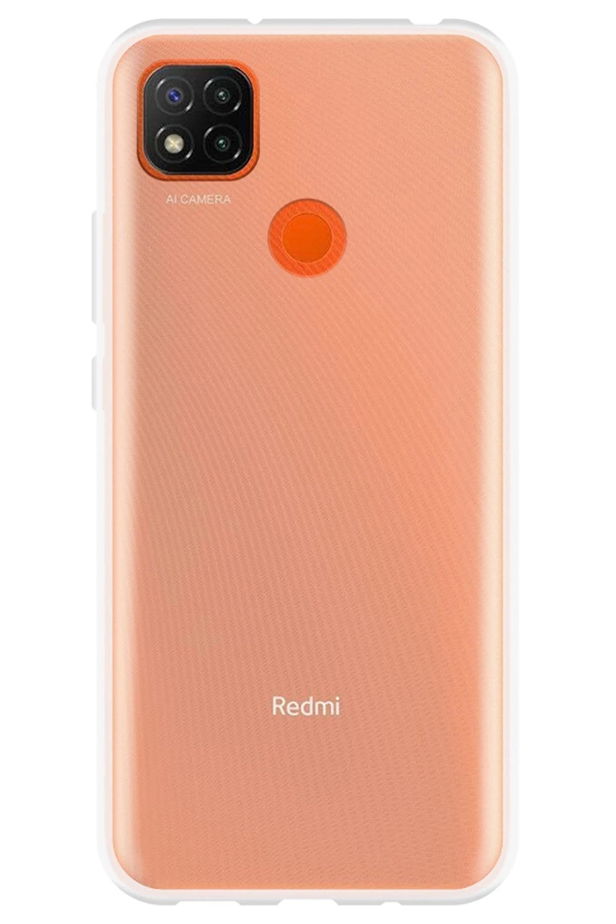 Newface Xiaomi Redmi 9C Kılıf Lüx Şeffaf Silikon