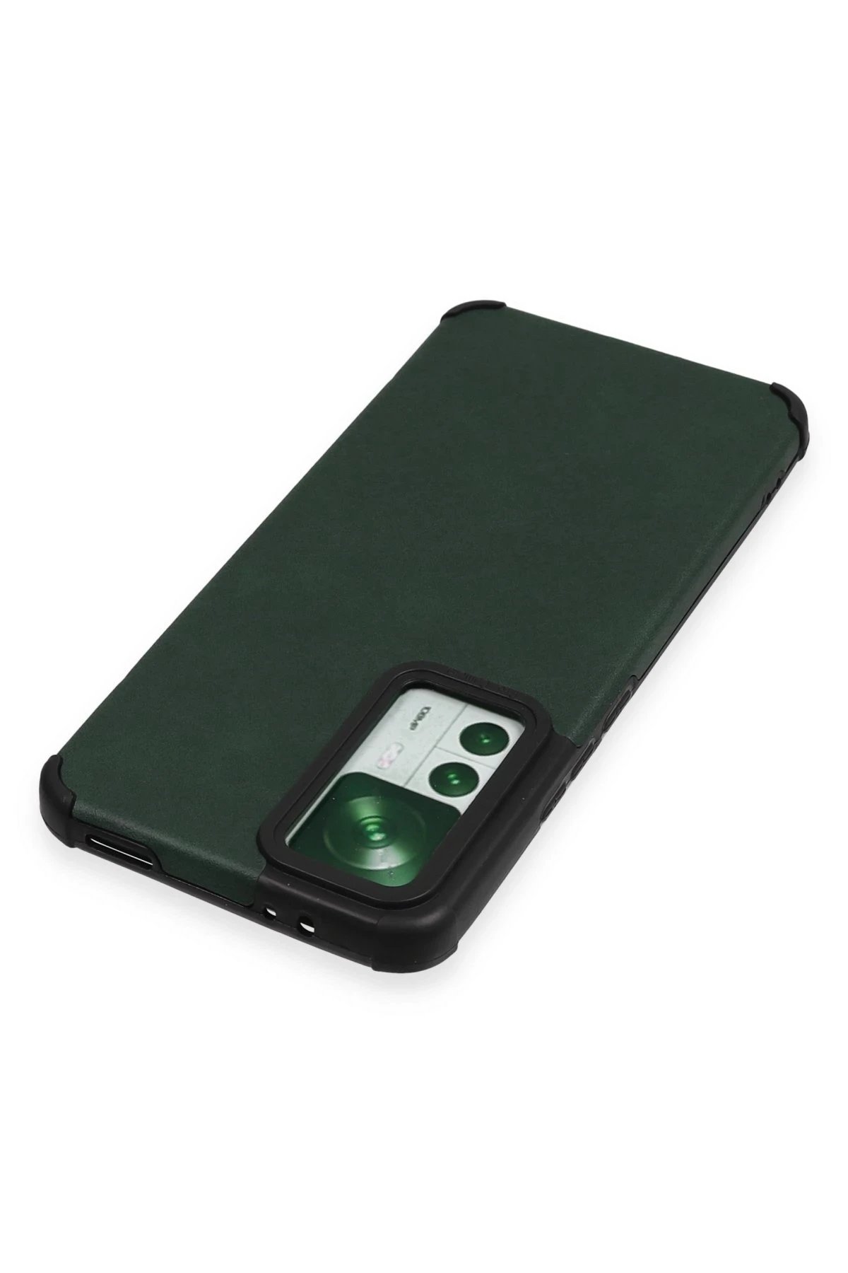 Newface Xiaomi Mi 12T Kılıf Loop Deri Silikon - Yeşil