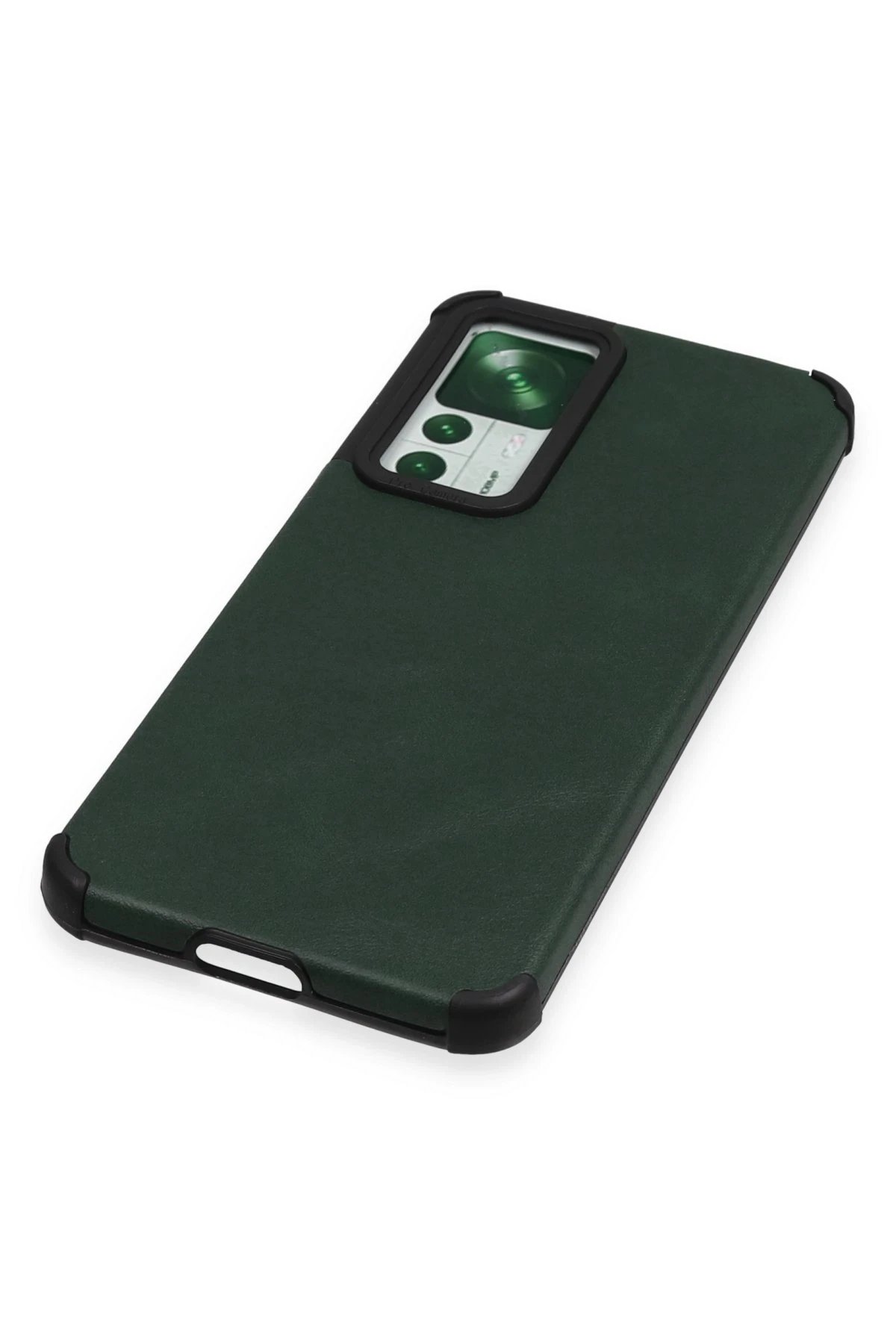 Newface Xiaomi Mi 12T Kılıf Loop Deri Silikon - Yeşil