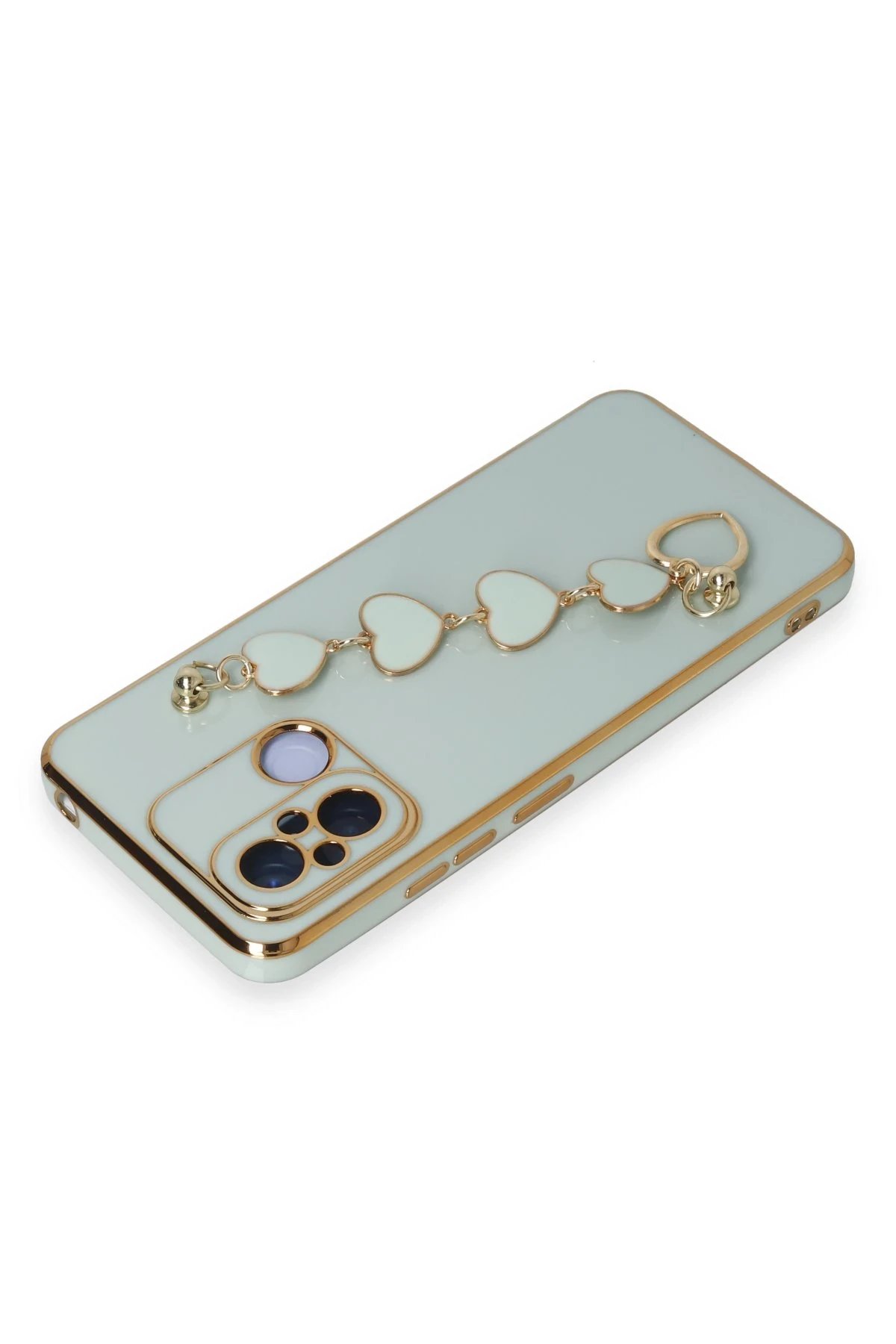 Newface Xiaomi Redmi 12C Kılıf Esila Silikon - Su Yeşili