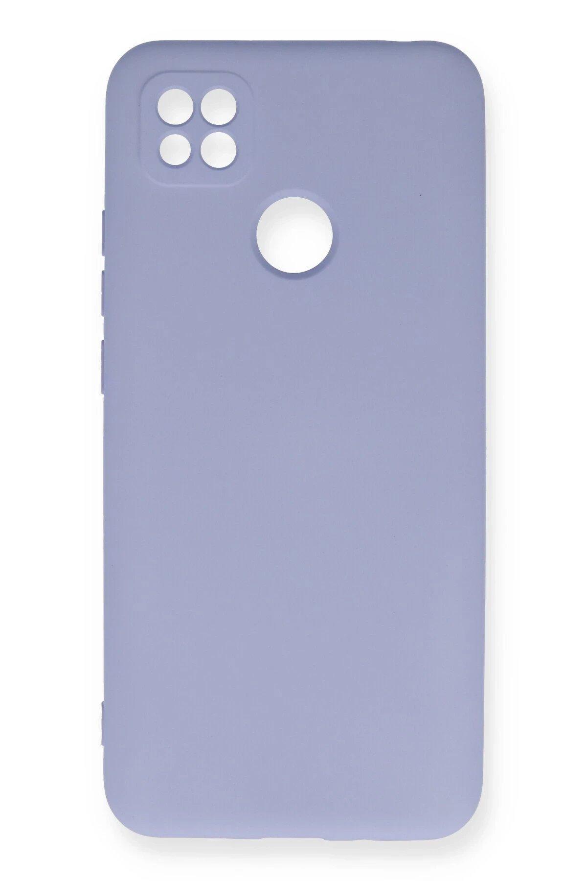 Newface Xiaomi Redmi 9C Kılıf Nano içi Kadife Silikon - Lila