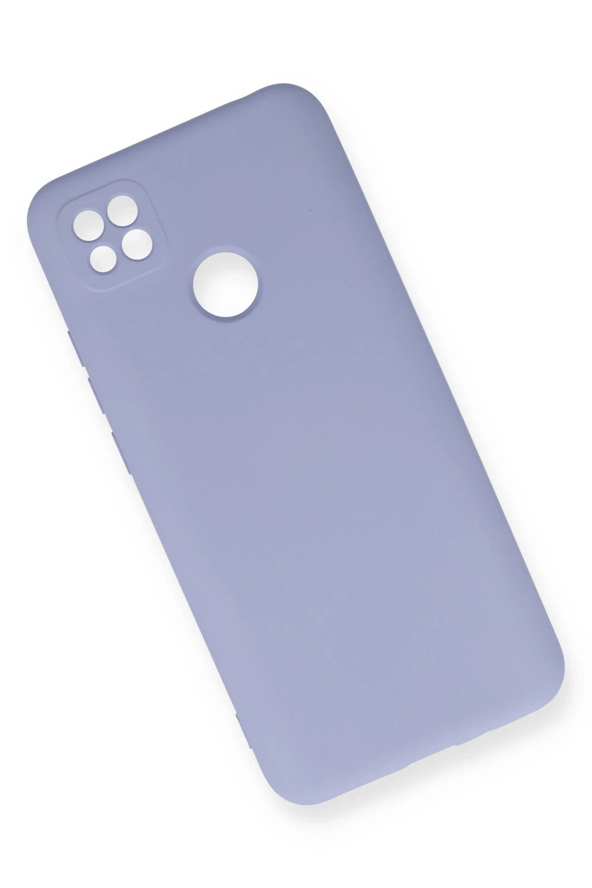 Newface Xiaomi Redmi 9C Kılıf Nano içi Kadife Silikon - Lila