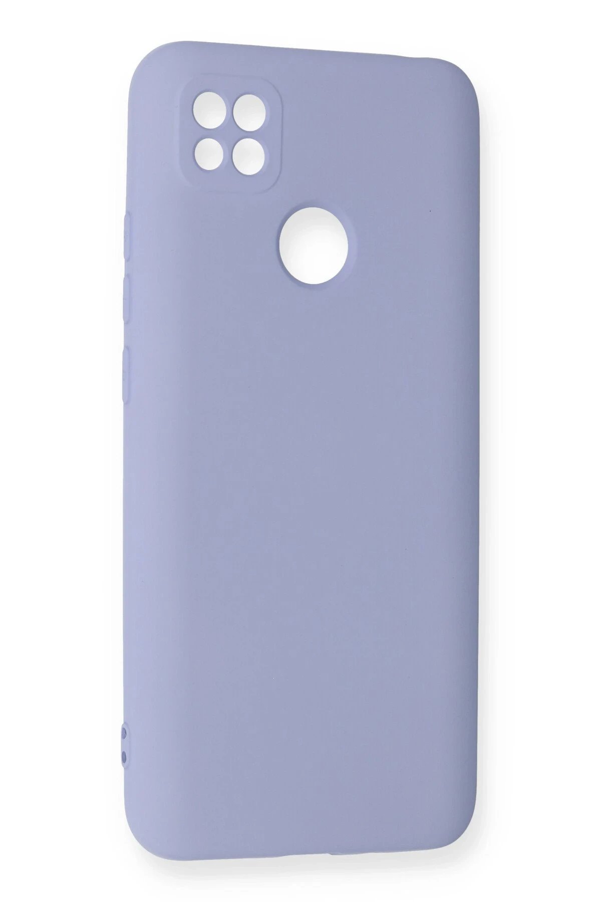 Newface Xiaomi Redmi 9C Kılıf Nano içi Kadife Silikon - Lila