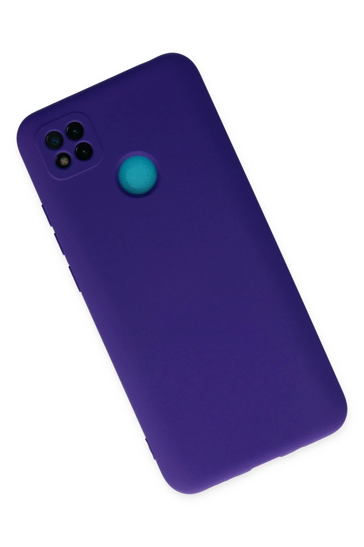 Newface Xiaomi Redmi 9C Kılıf Nano içi Kadife Silikon - Mor