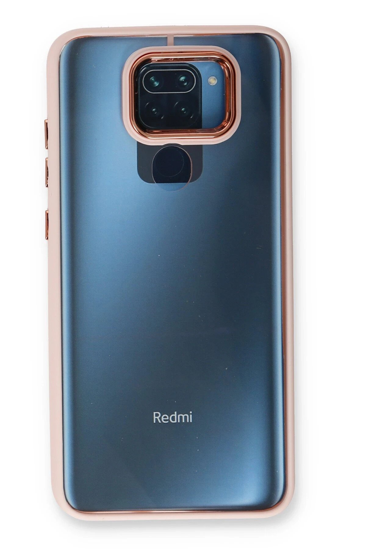 Newface Xiaomi Redmi Note 9 Kılıf Dora Kapak - Pudra