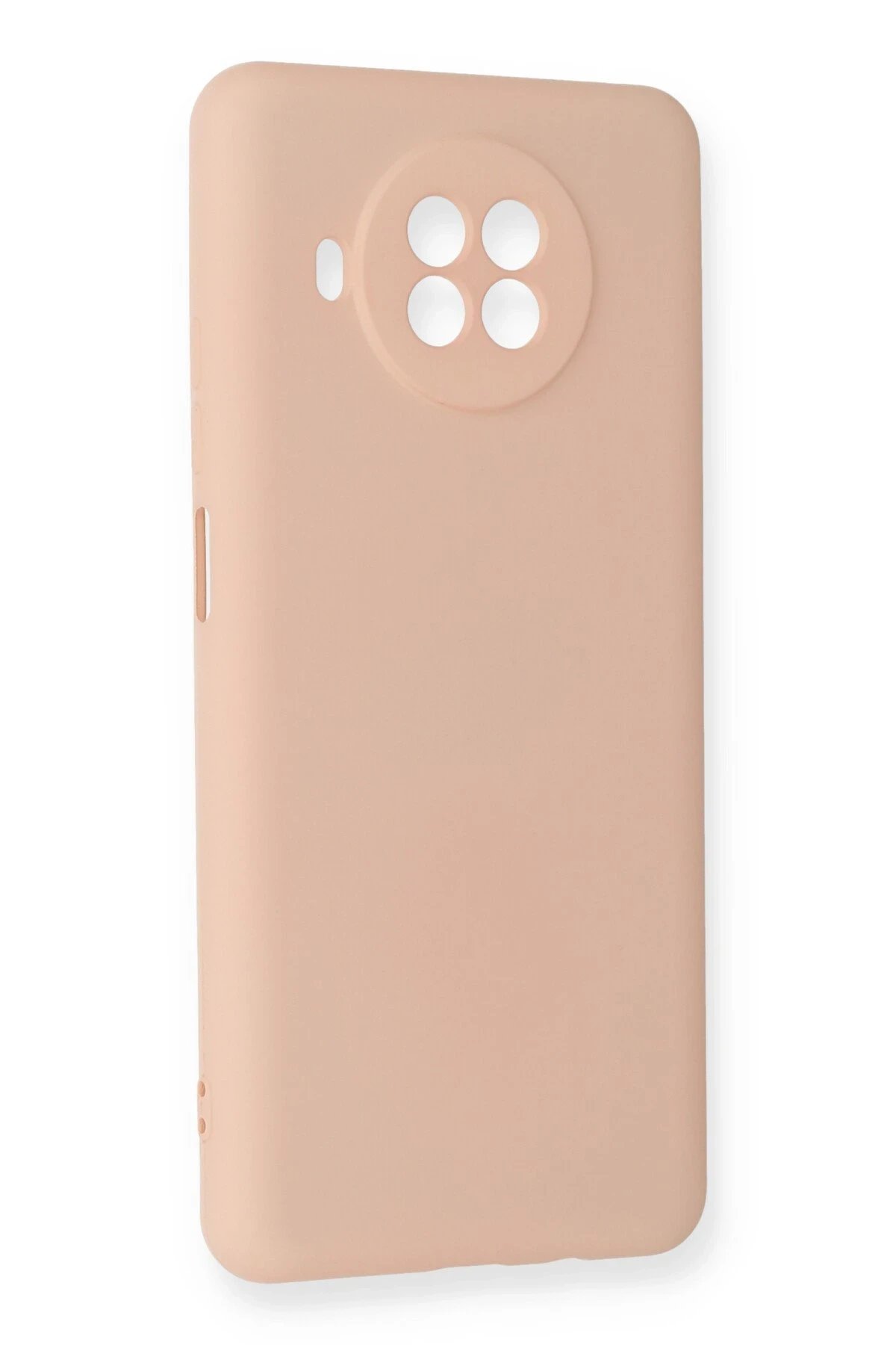 Newface Xiaomi Mi 10T Lite Kılıf Nano içi Kadife Silikon - Pudra