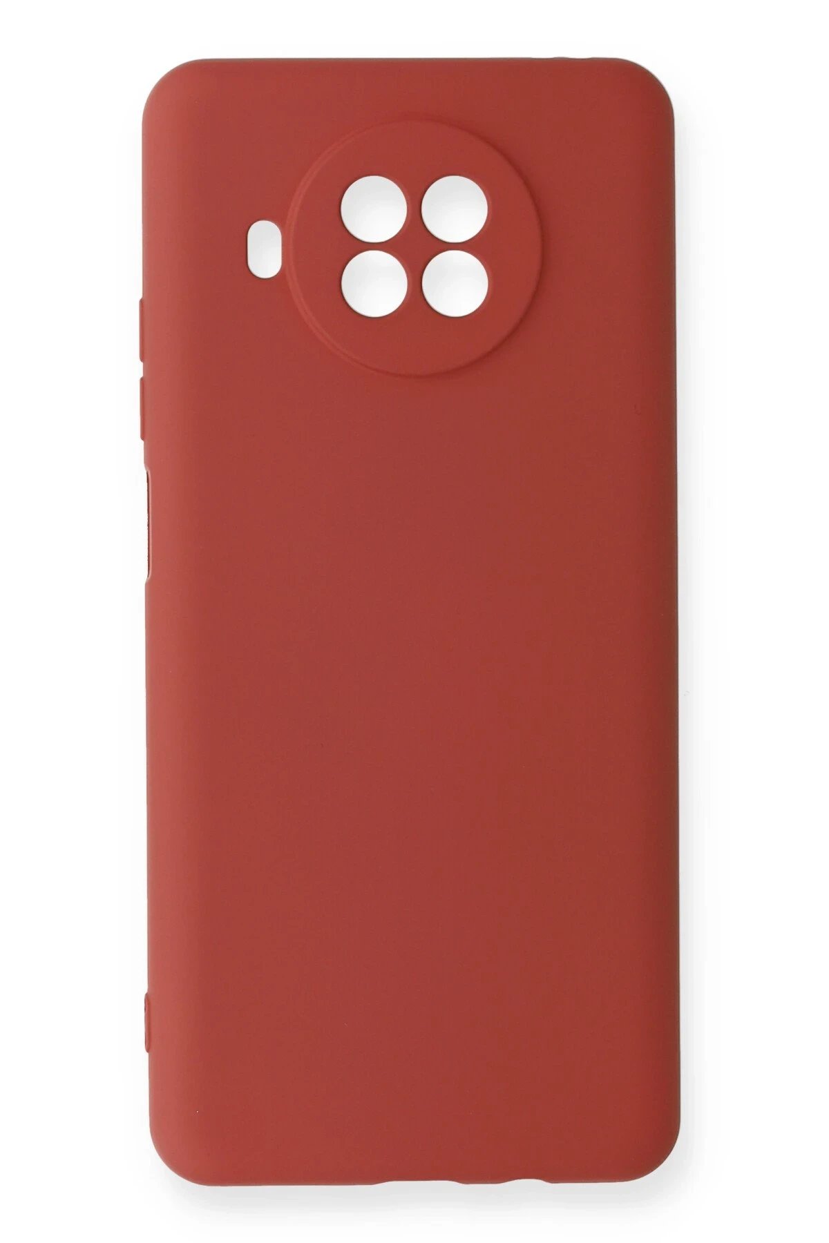 Newface Xiaomi Mi 10T Lite Kılıf Nano içi Kadife Silikon - Kiremit