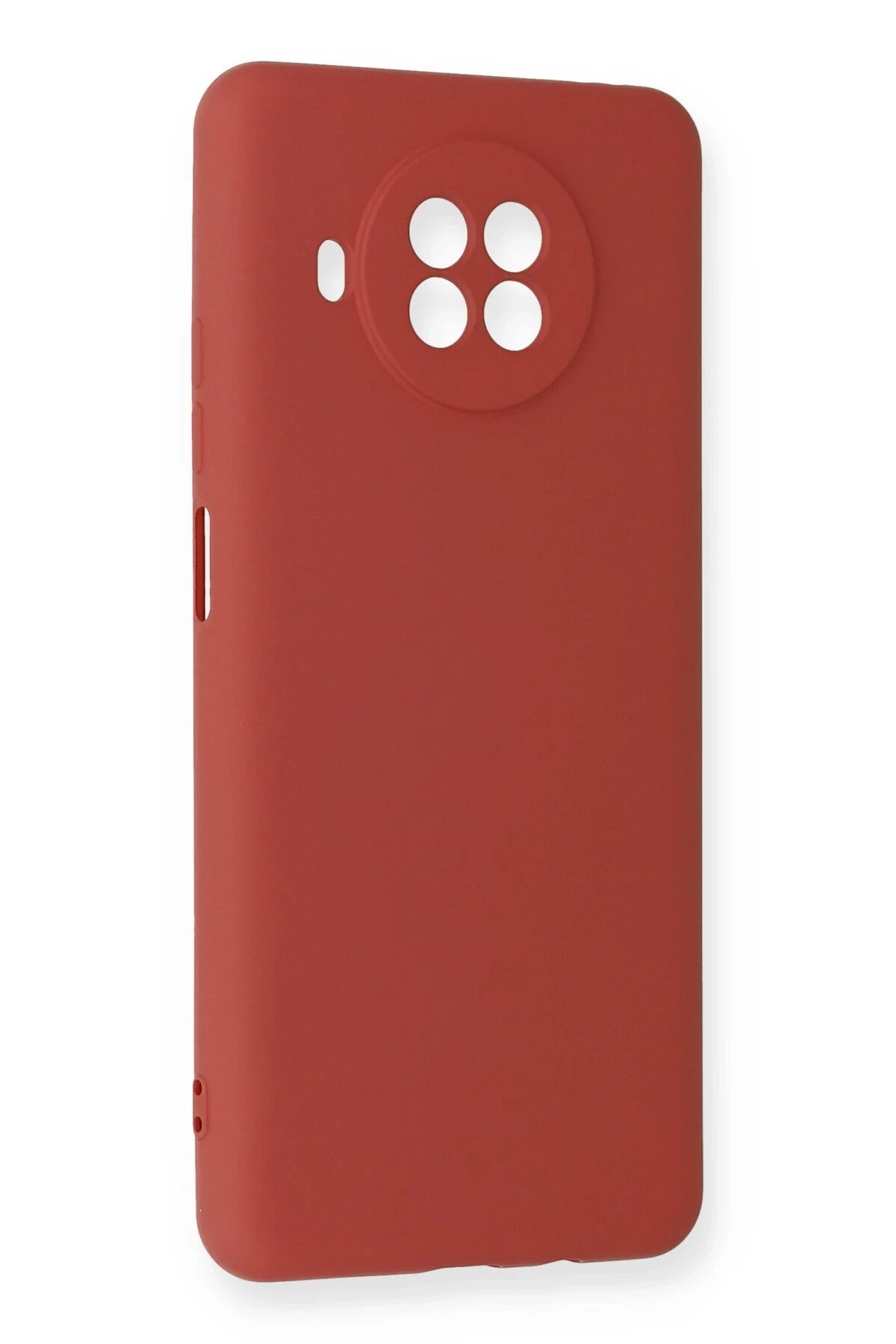 Newface Xiaomi Mi 10T Lite Kılıf Nano içi Kadife Silikon - Kiremit