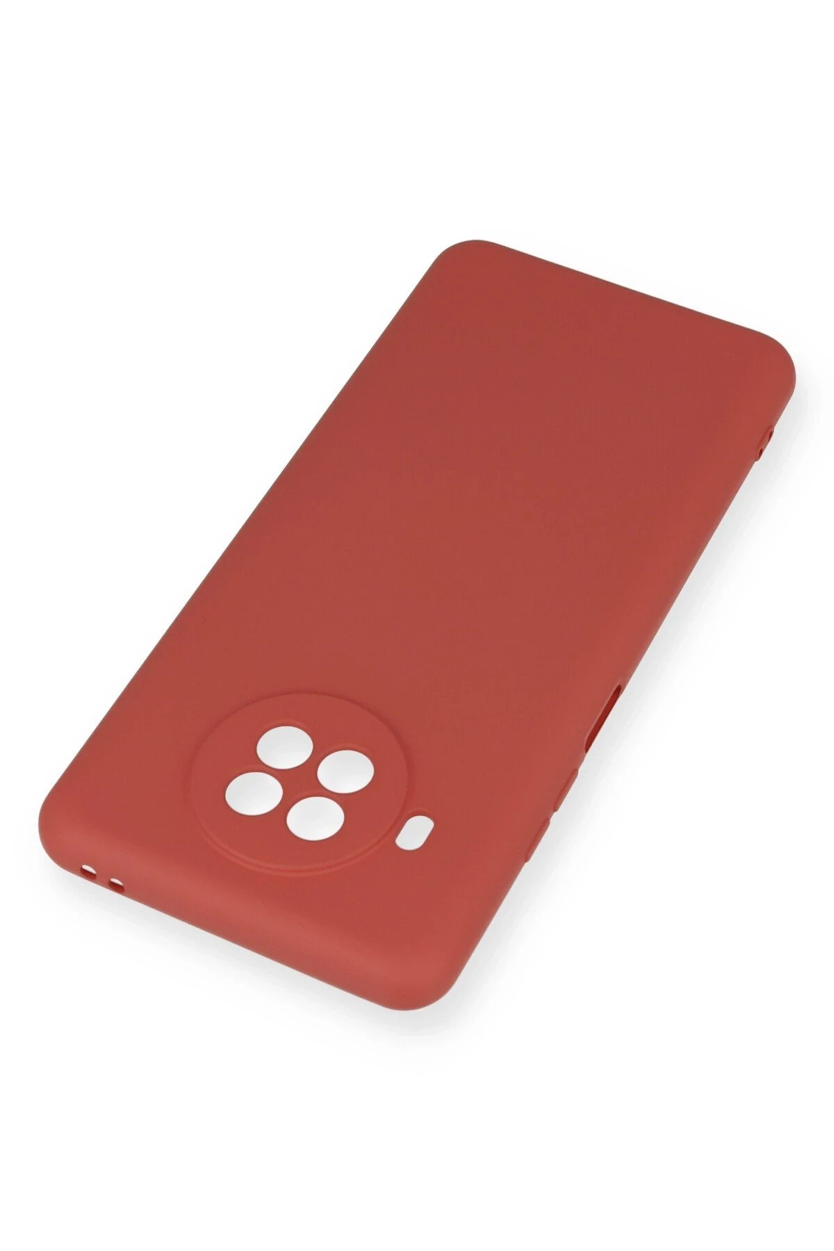 Newface Xiaomi Mi 10T Lite Kılıf Nano içi Kadife Silikon - Kiremit