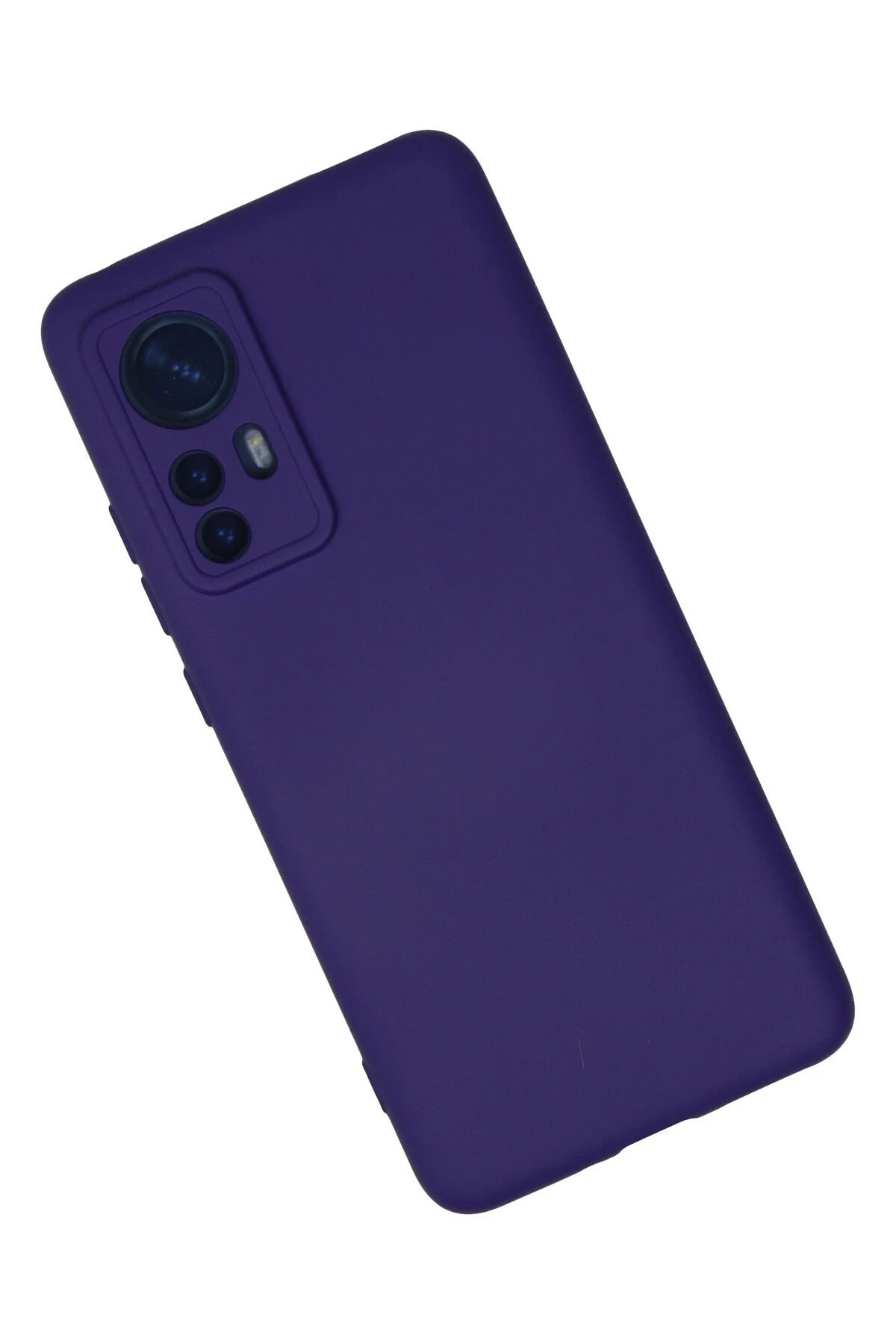 Newface Xiaomi Mi 12 Kılıf Nano içi Kadife Silikon - Mor