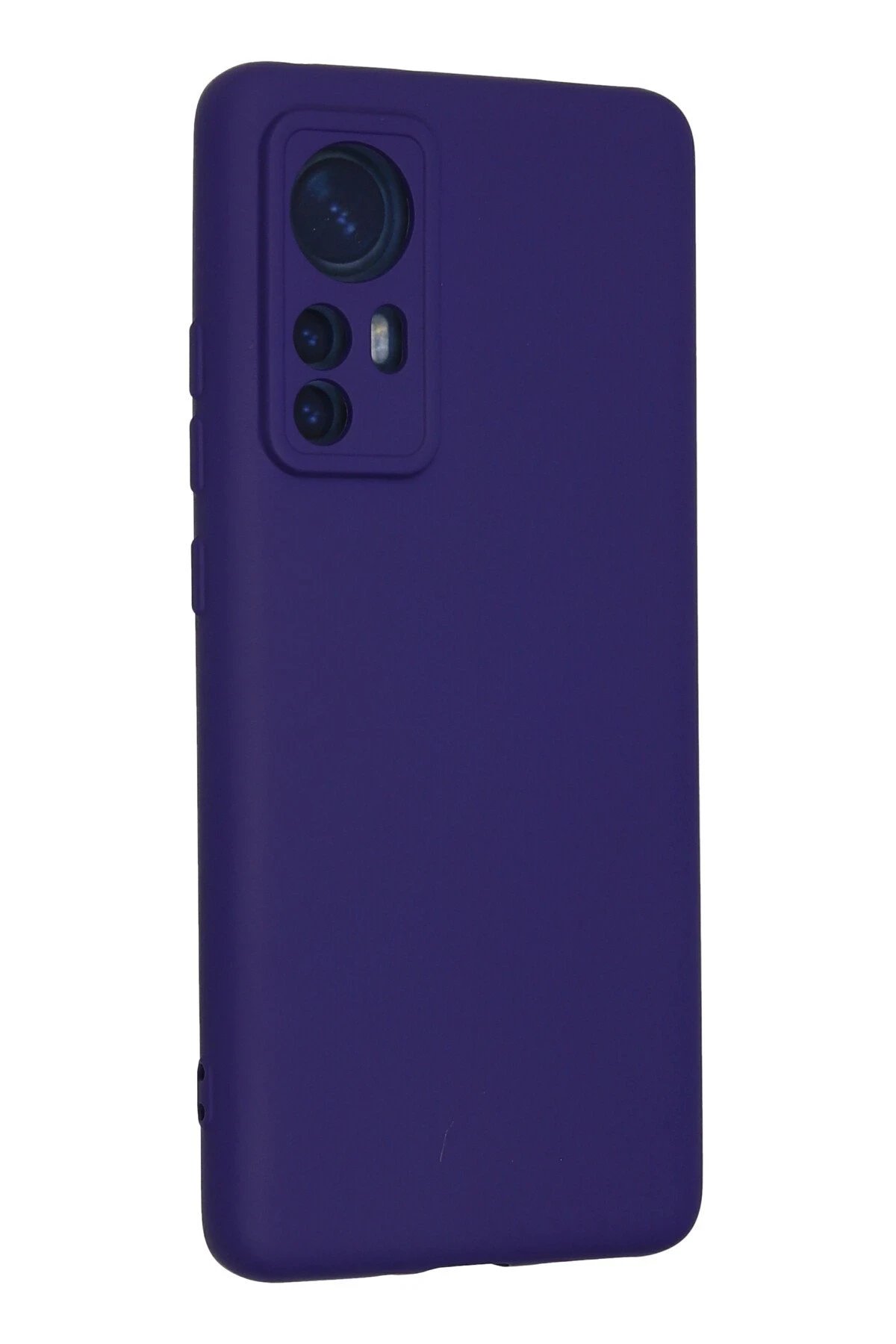 Newface Xiaomi Mi 12 Kılıf Nano içi Kadife Silikon - Mor