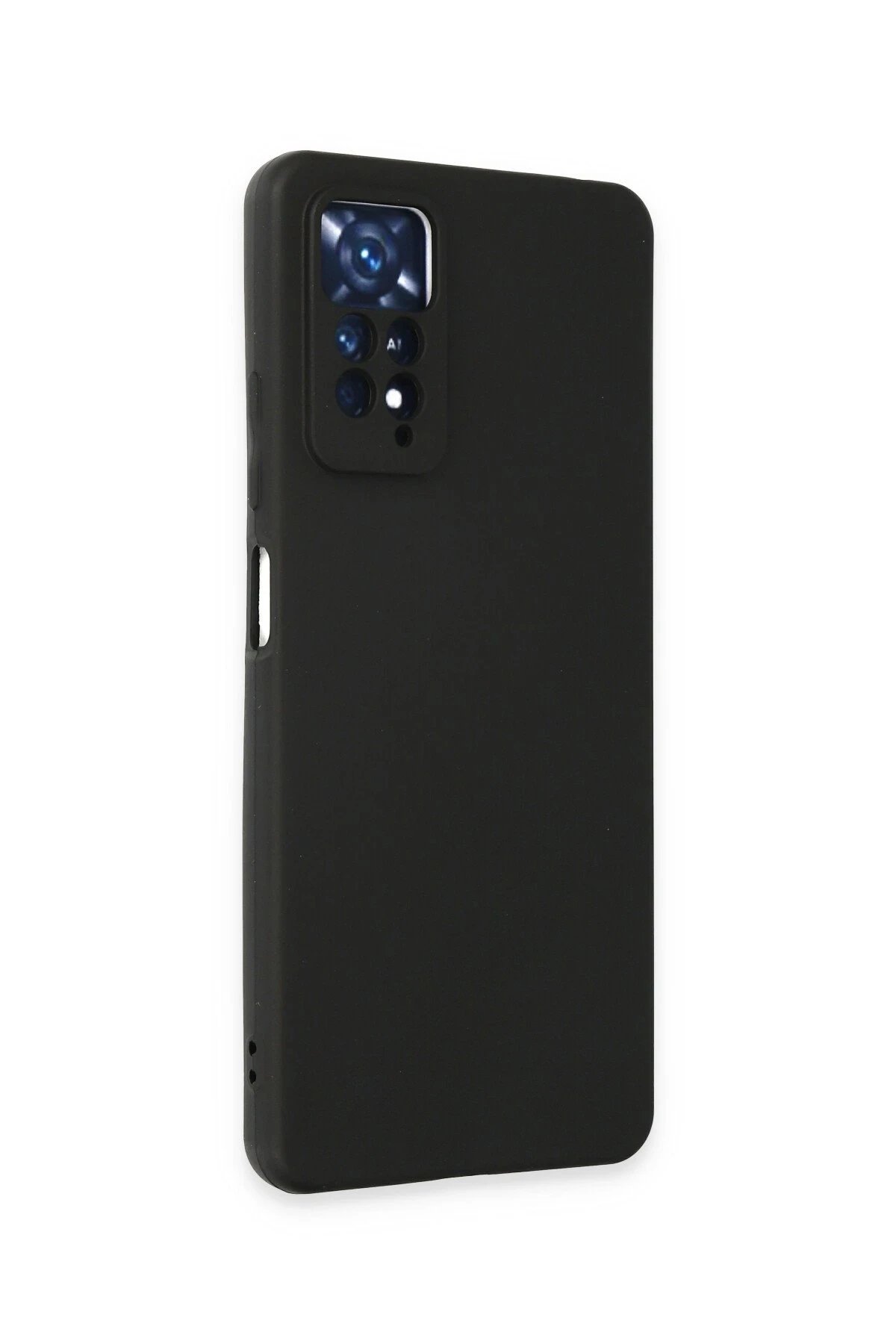 Newface Xiaomi Redmi Note 11 Pro Kılıf First Silikon - Siyah