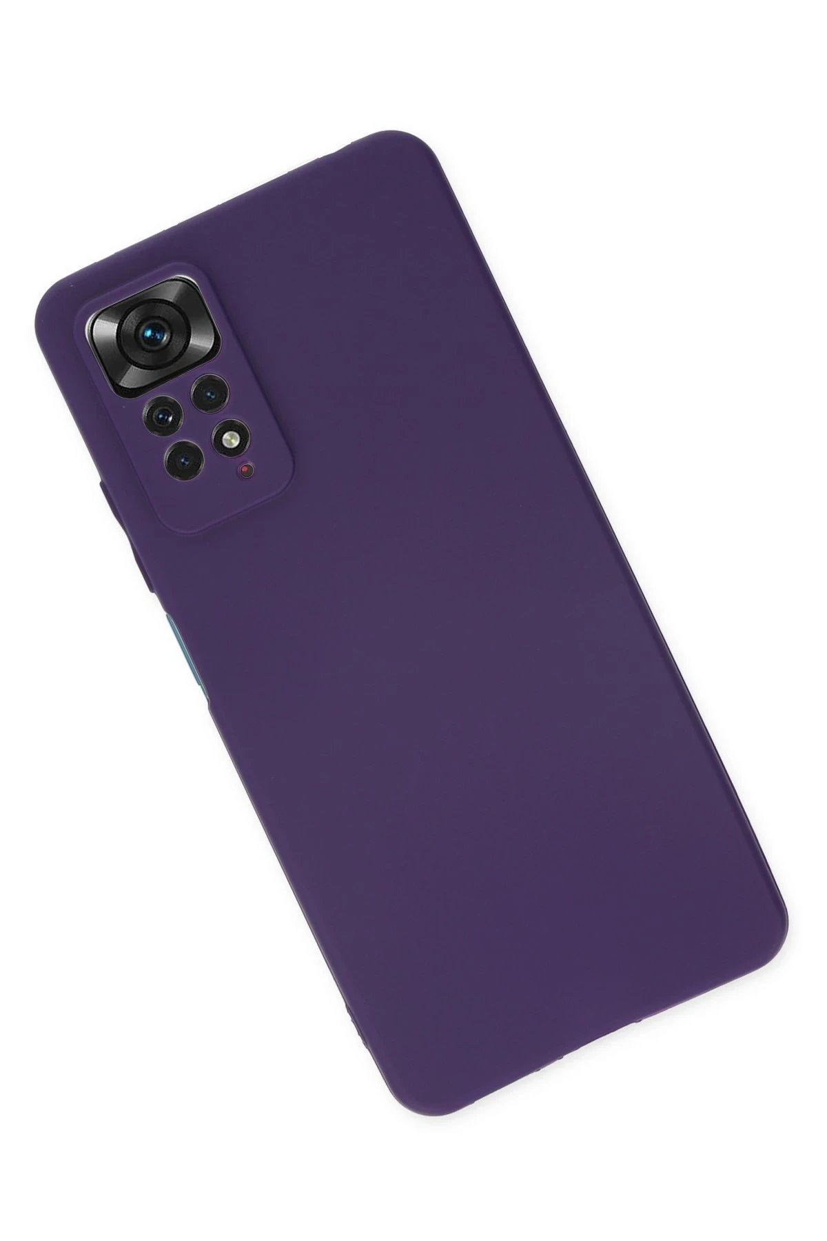 Newface Xiaomi Redmi Note 11 Pro Kılıf First Silikon - Mürdüm