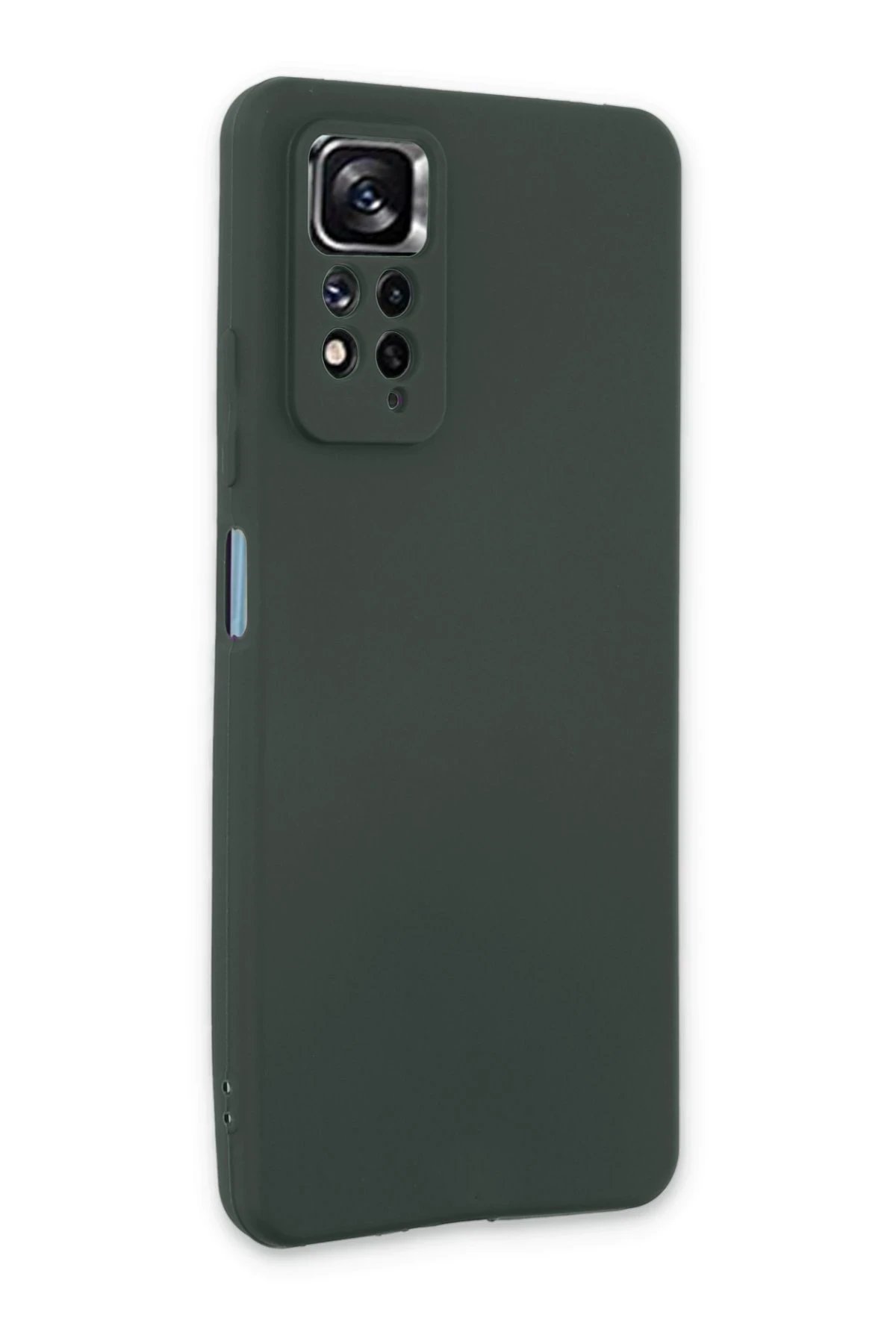 Newface Xiaomi Redmi Note 11 Pro Kılıf First Silikon - Koyu Yeşil