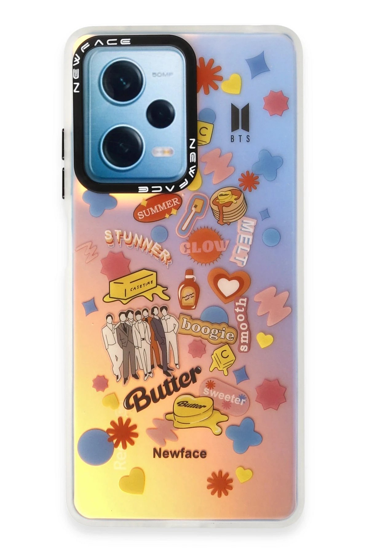 Newface Xiaomi Poco X5 5G Kılıf Estoril Desenli Kapak - Estoril - 16