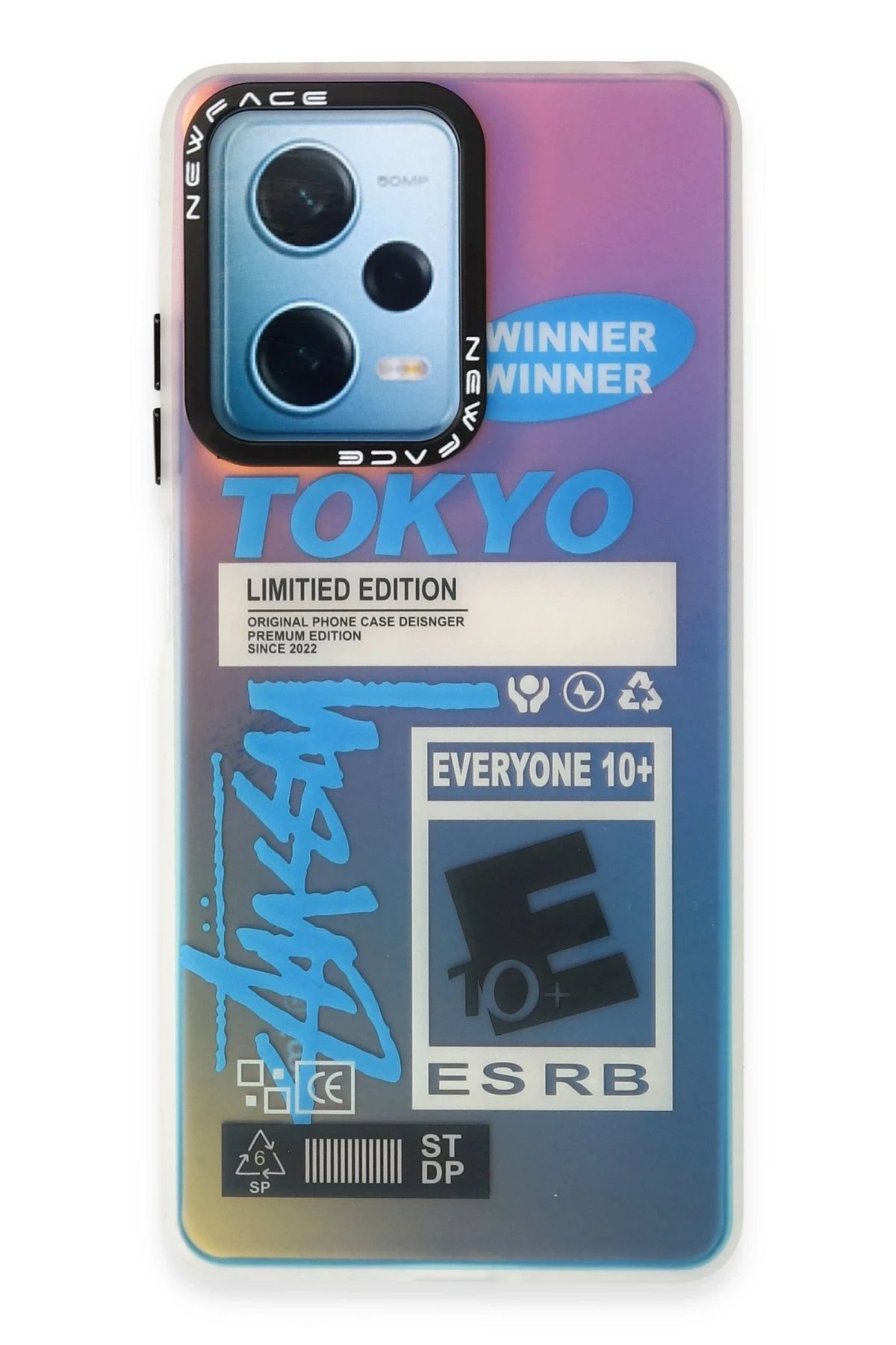 Newface Xiaomi Redmi Note 12 4G Kılıf Estoril Desenli Kapak - Estoril - 1