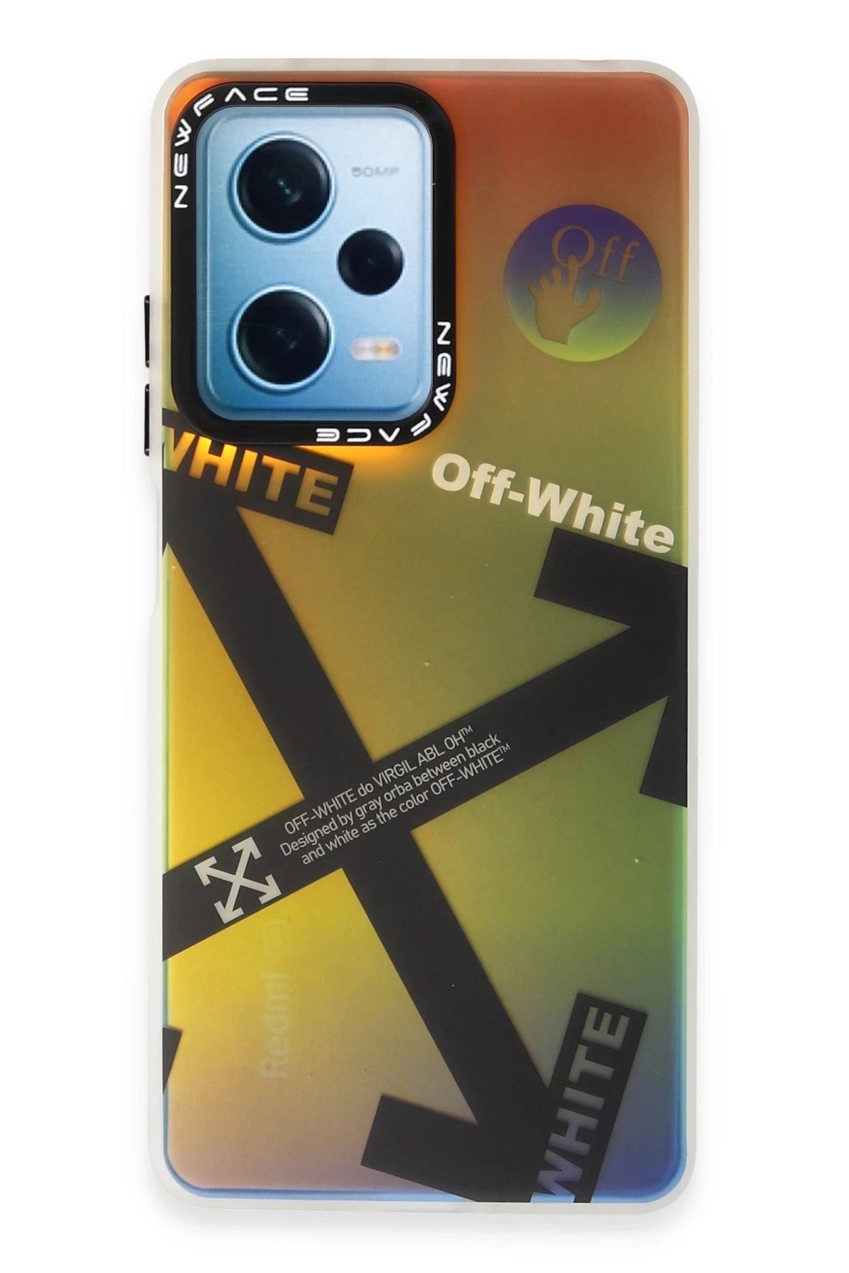 Newface Xiaomi Redmi Note 12 4G Kılıf Estoril Desenli Kapak - Estoril - 5