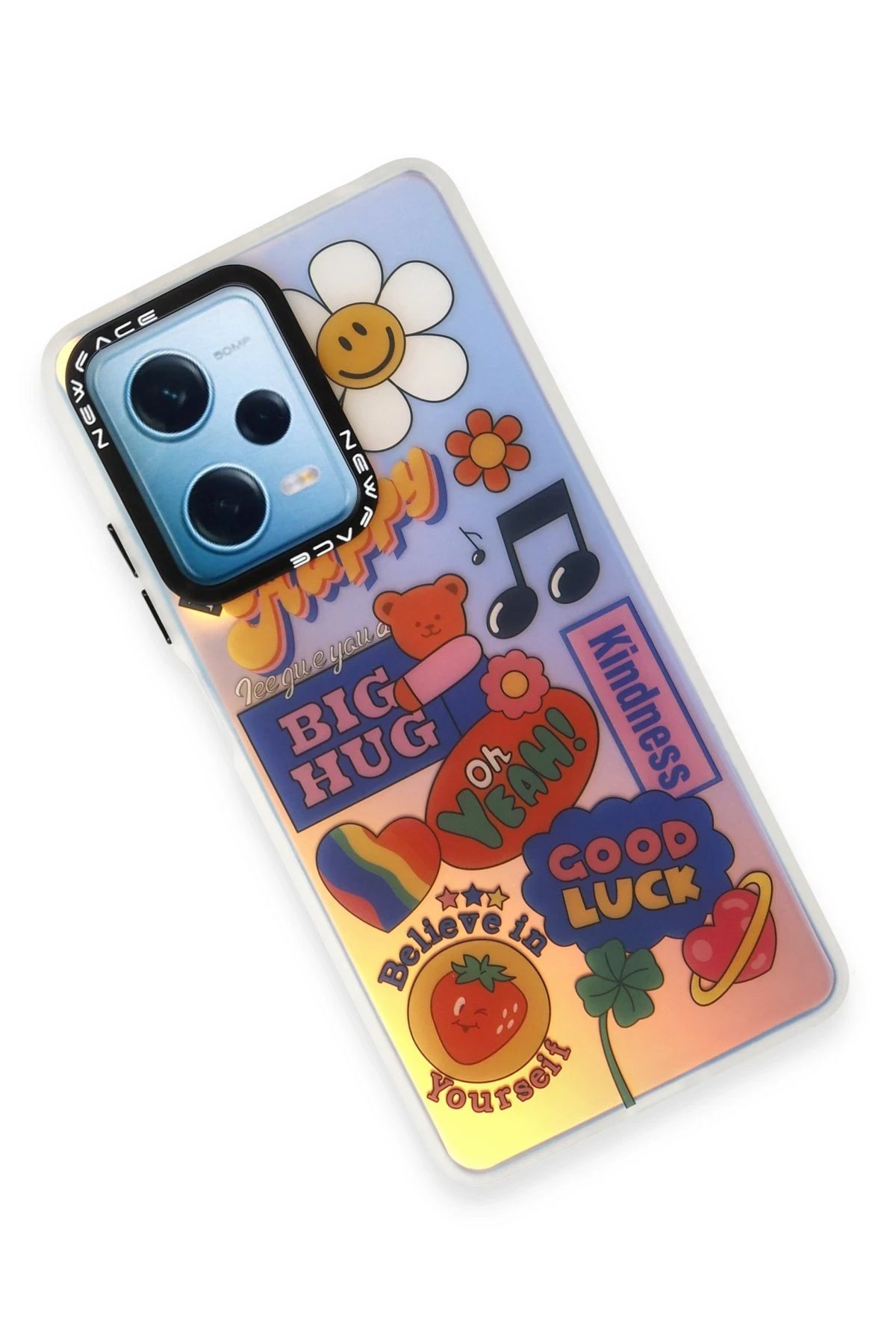 Newface Xiaomi Redmi Note 12 4G Kılıf Estoril Desenli Kapak - Estoril - 15