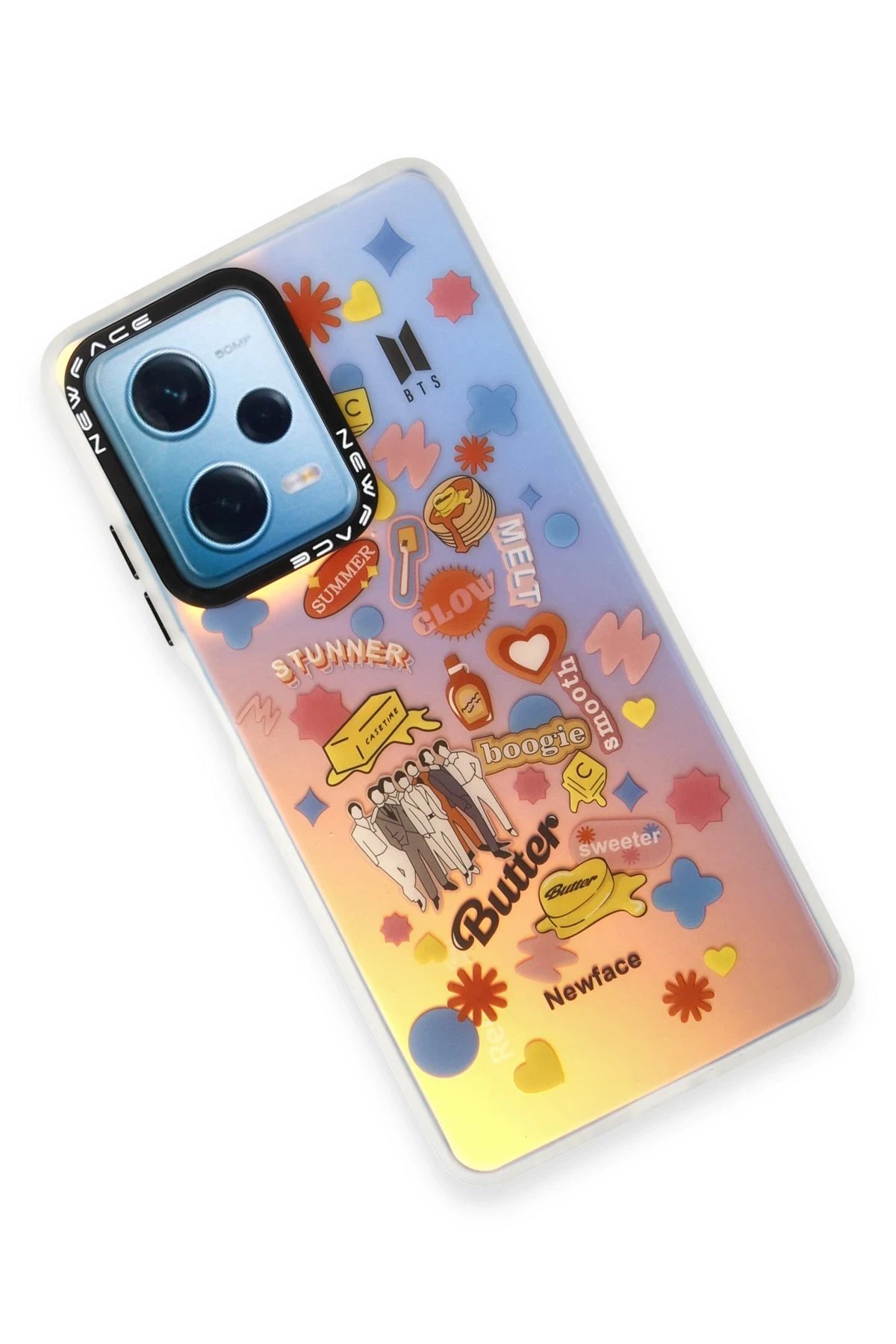 Newface Xiaomi Redmi Note 12 4G Kılıf Estoril Desenli Kapak - Estoril - 16