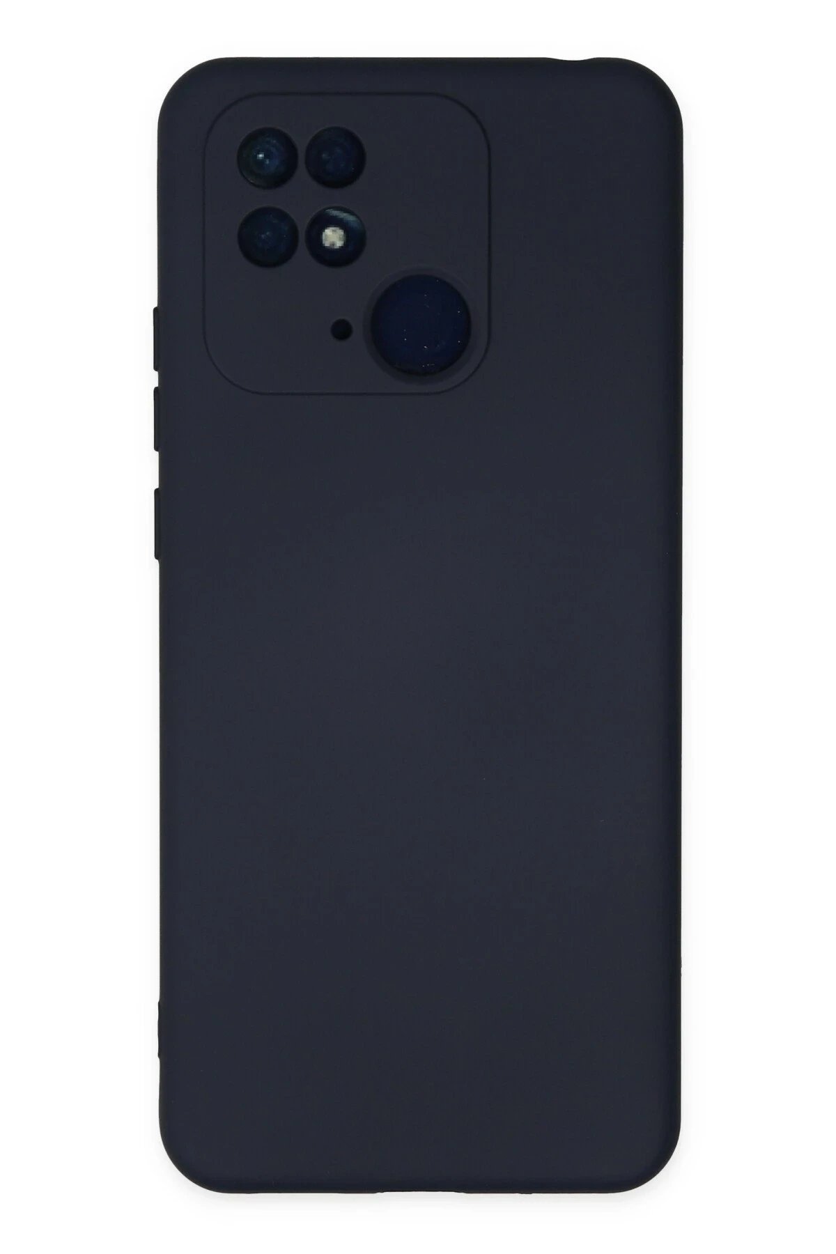 Newface Xiaomi Redmi 10C Kılıf Nano içi Kadife Silikon - Lacivert