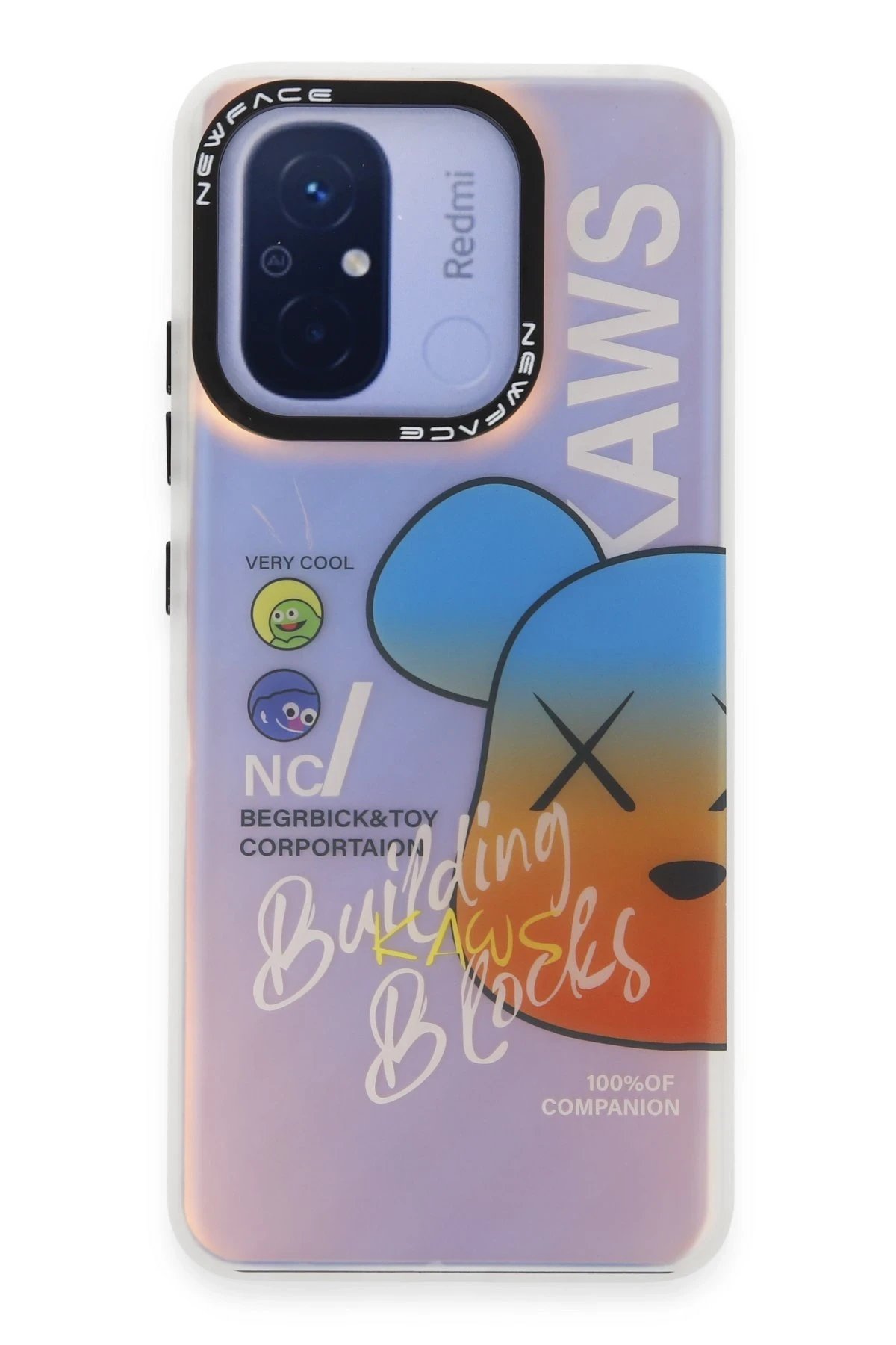 Newface Xiaomi Redmi 12C Kılıf Estoril Desenli Kapak - Estoril - 6