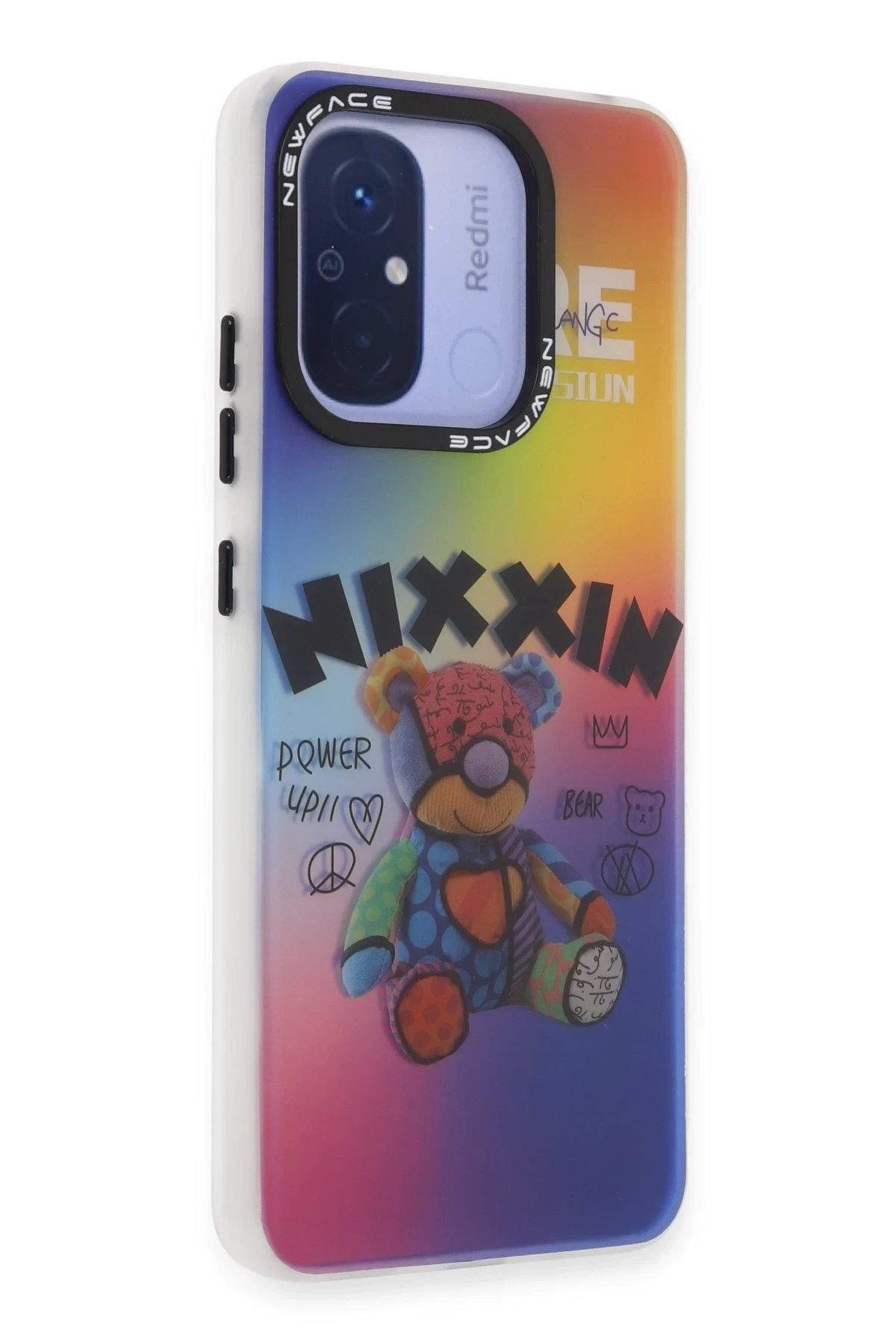 Newface Xiaomi Redmi 12C Kılıf Estoril Desenli Kapak - Estoril - 11