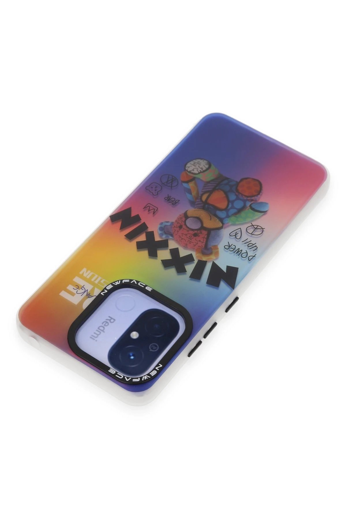 Newface Xiaomi Redmi 12C Kılıf Estoril Desenli Kapak - Estoril - 11