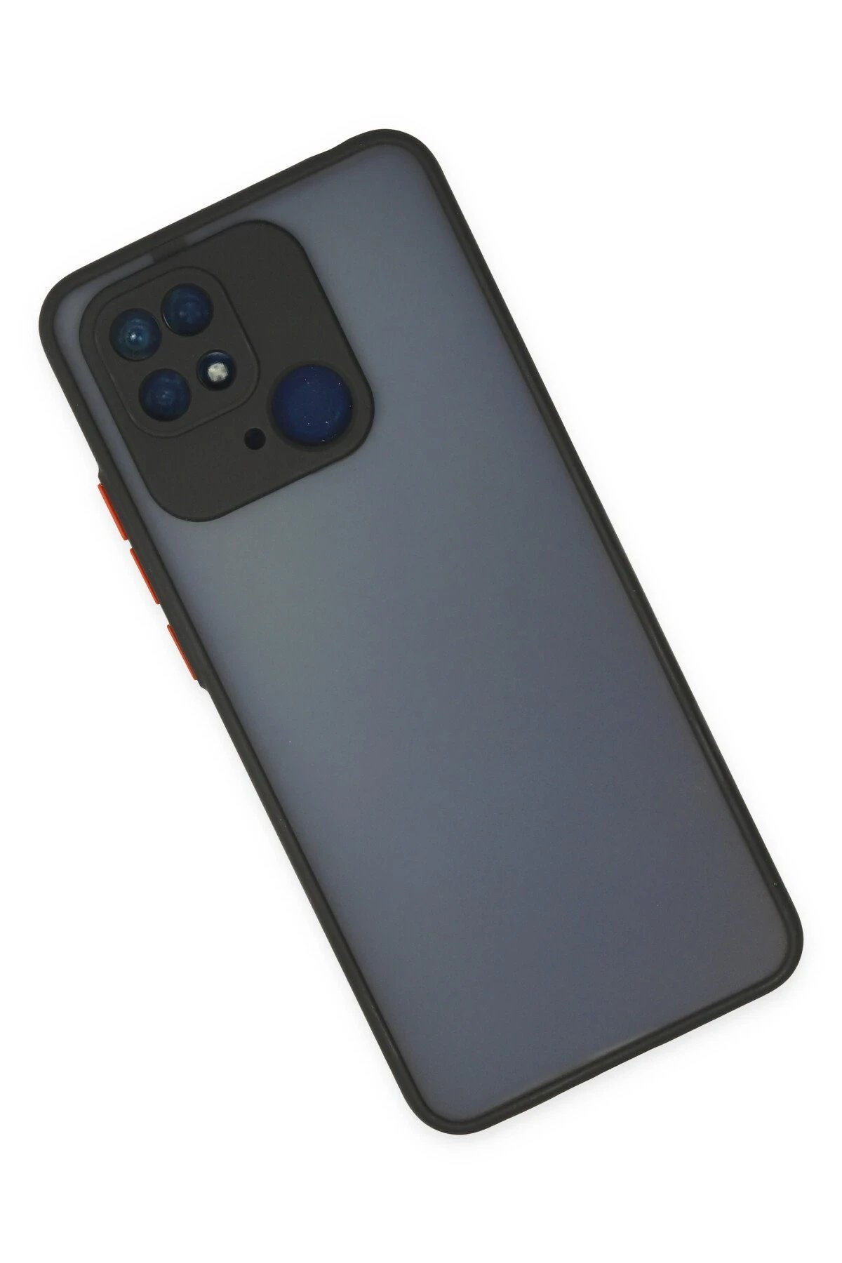 Newface Xiaomi Redmi 10C Kılıf Montreal Silikon Kapak - Siyah