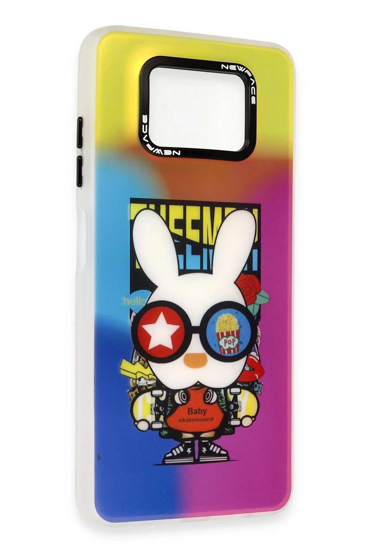 Newface Xiaomi Pocophone X3 Kılıf Estoril Desenli Kapak - Estoril - 10