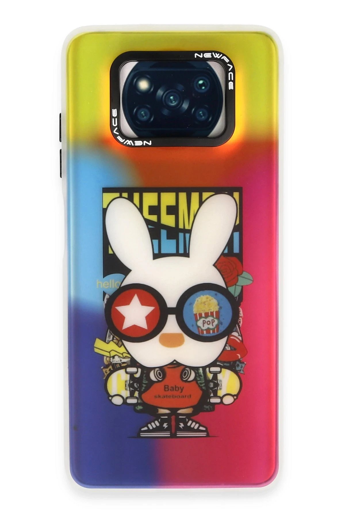 Newface Xiaomi Pocophone X3 Kılıf Estoril Desenli Kapak - Estoril - 10