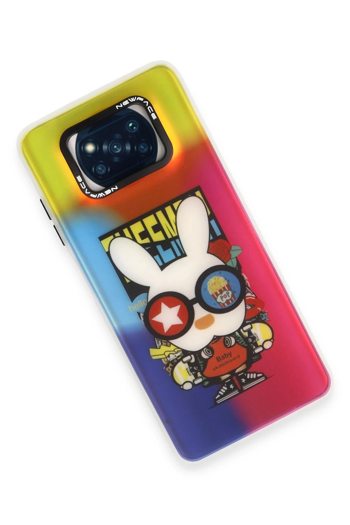 Newface Xiaomi Pocophone X3 Kılıf Estoril Desenli Kapak - Estoril - 10