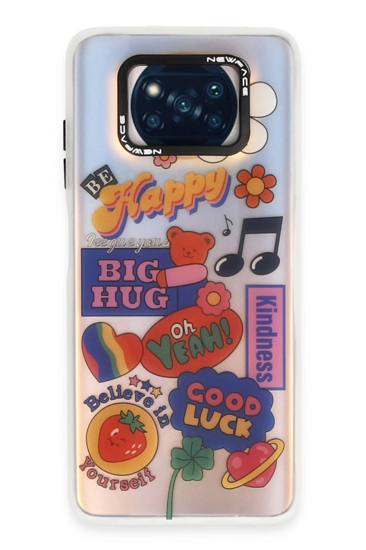 Newface Xiaomi Pocophone X3 Kılıf Estoril Desenli Kapak - Estoril - 15