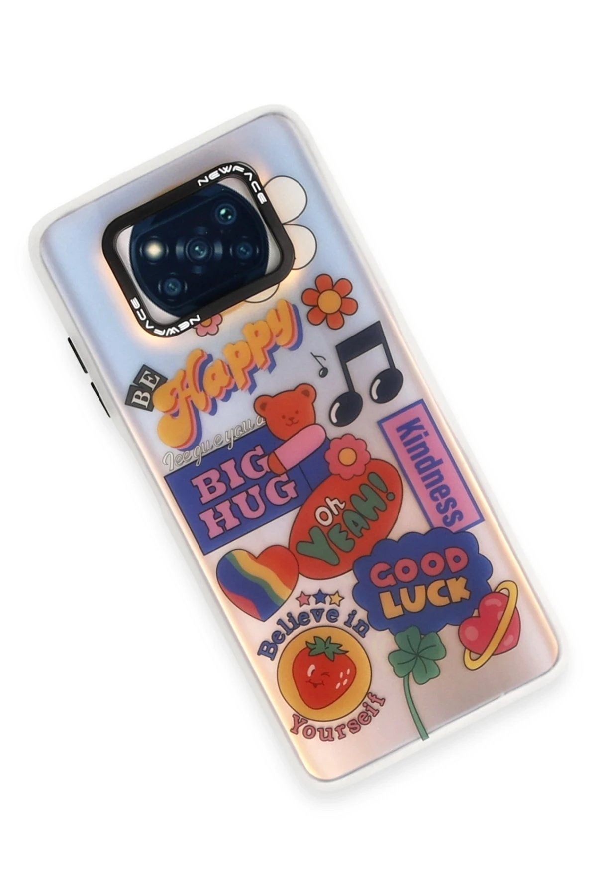 Newface Xiaomi Pocophone X3 Kılıf Estoril Desenli Kapak - Estoril - 15