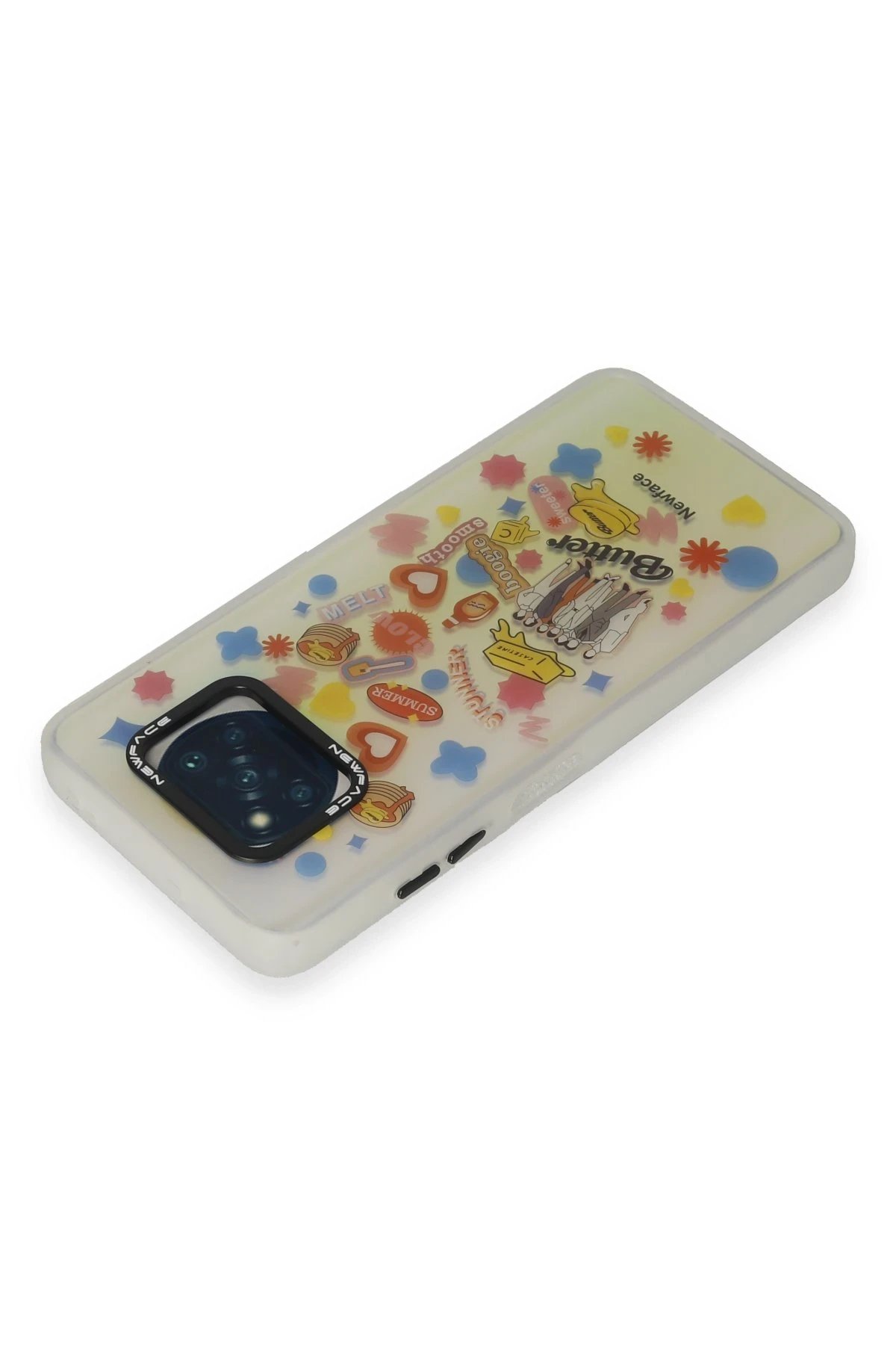 Newface Xiaomi Pocophone X3 Kılıf Estoril Desenli Kapak - Estoril - 16