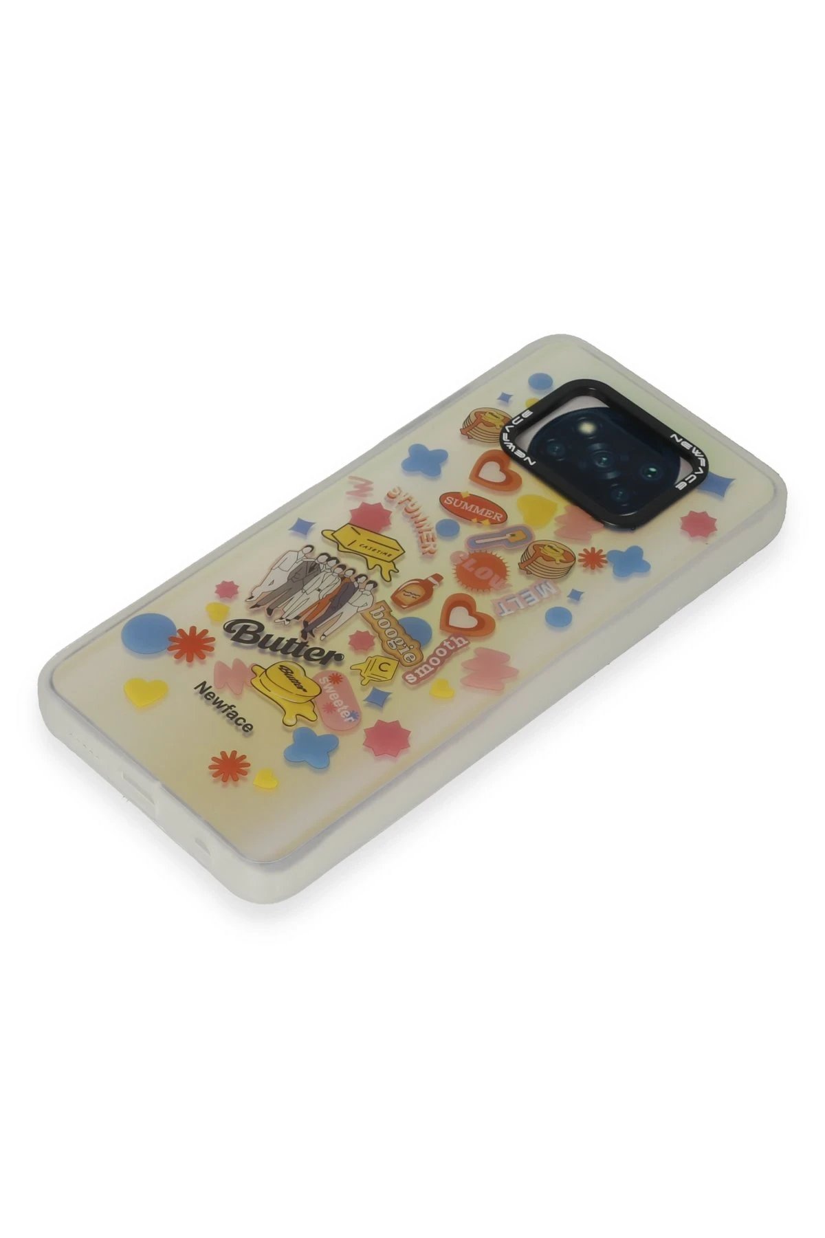 Newface Xiaomi Pocophone X3 Kılıf Estoril Desenli Kapak - Estoril - 16