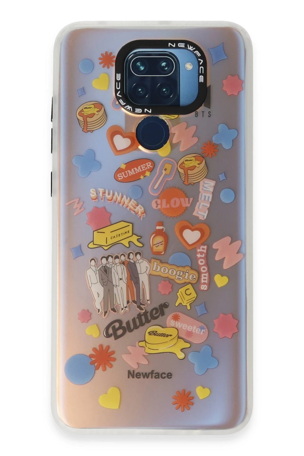 Newface Xiaomi Redmi Note 9 Kılıf Estoril Desenli Kapak - Estoril - 16