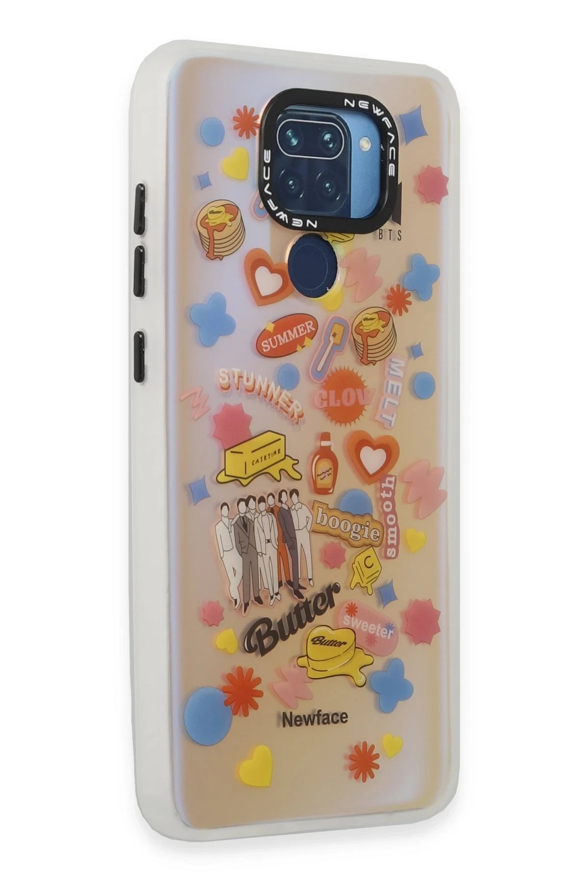 Newface Xiaomi Redmi Note 9 Kılıf Estoril Desenli Kapak - Estoril - 16