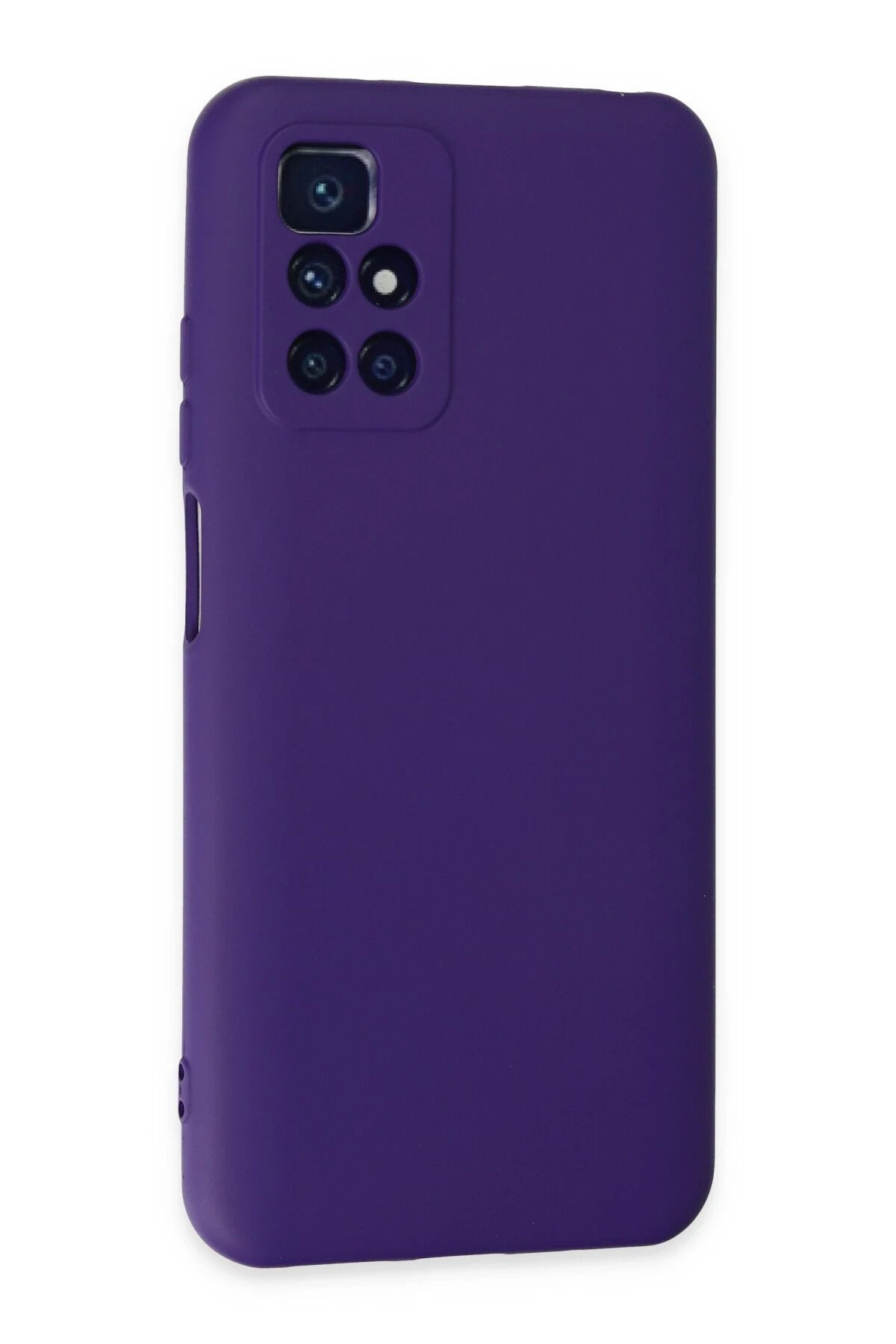 Newface Xiaomi Redmi 10 2022 Kılıf Nano içi Kadife Silikon - Mor