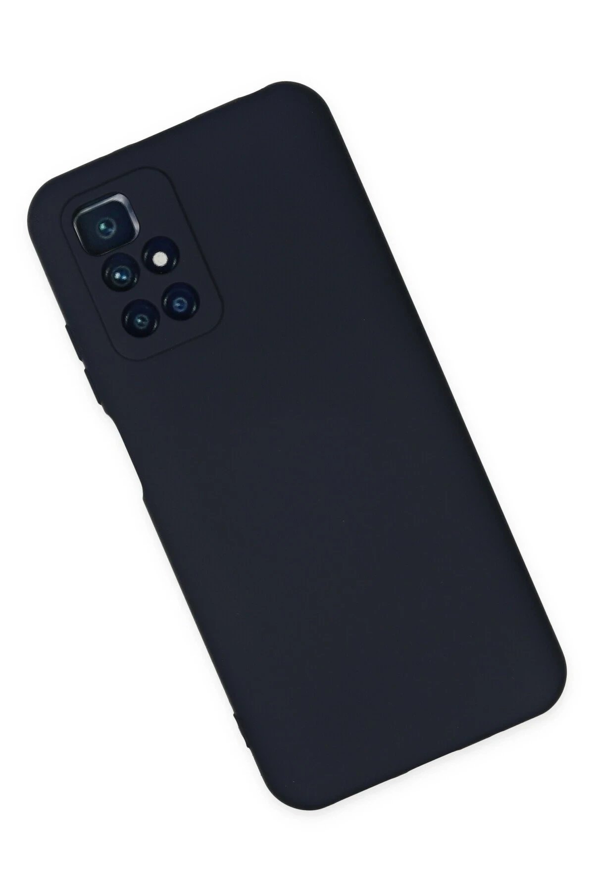 Newface Xiaomi Redmi 10 2022 Kılıf Nano içi Kadife Silikon - Lacivert