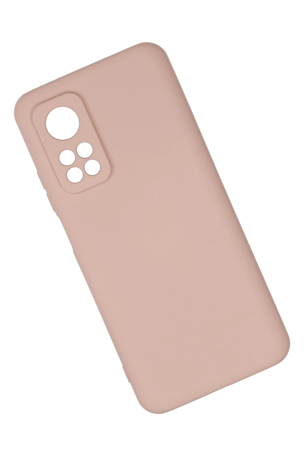 Newface Xiaomi Mi 10T Kılıf Nano içi Kadife Silikon - Pudra