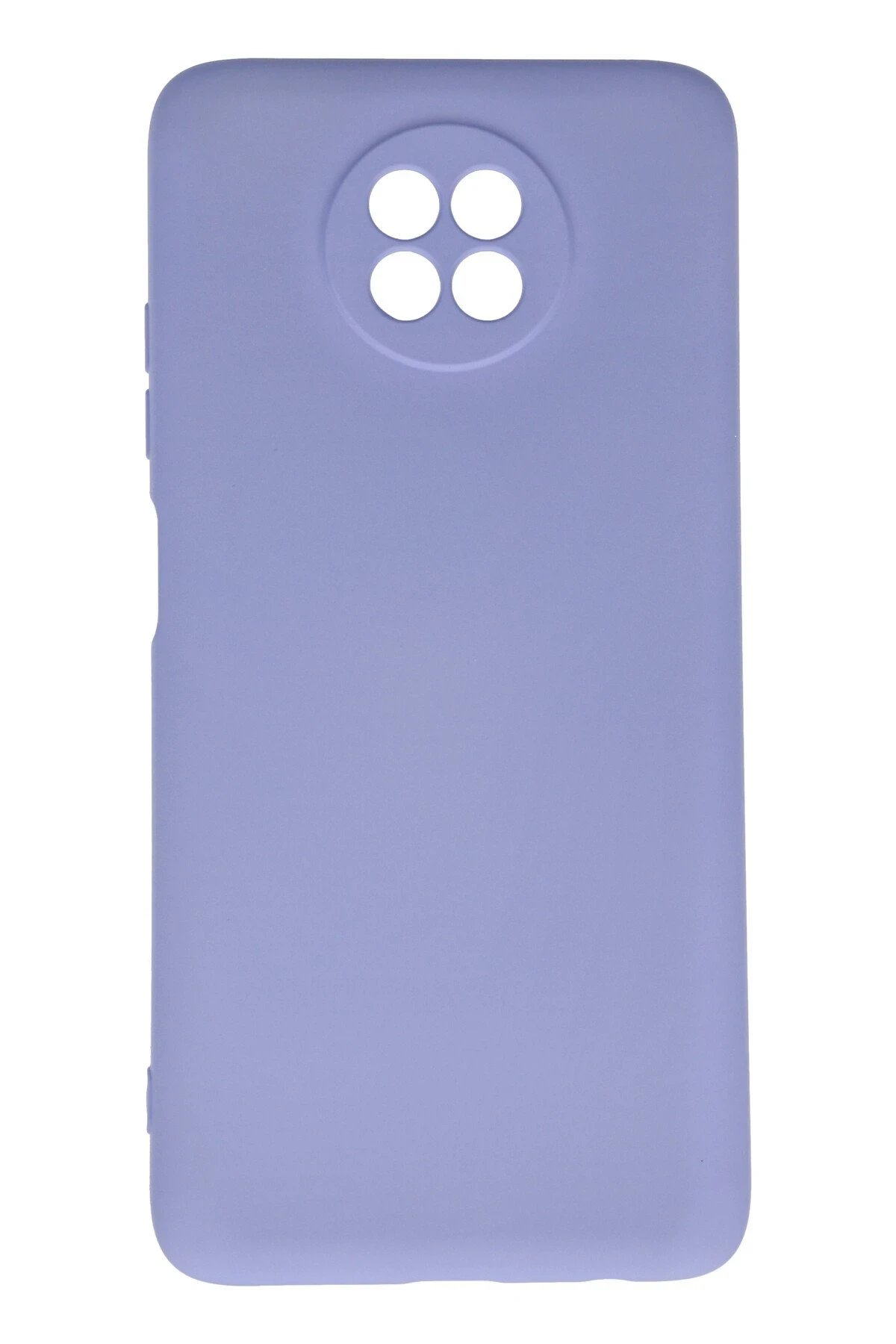 Newface Xiaomi Redmi Note 9 5G Kılıf Nano içi Kadife Silikon - Lila