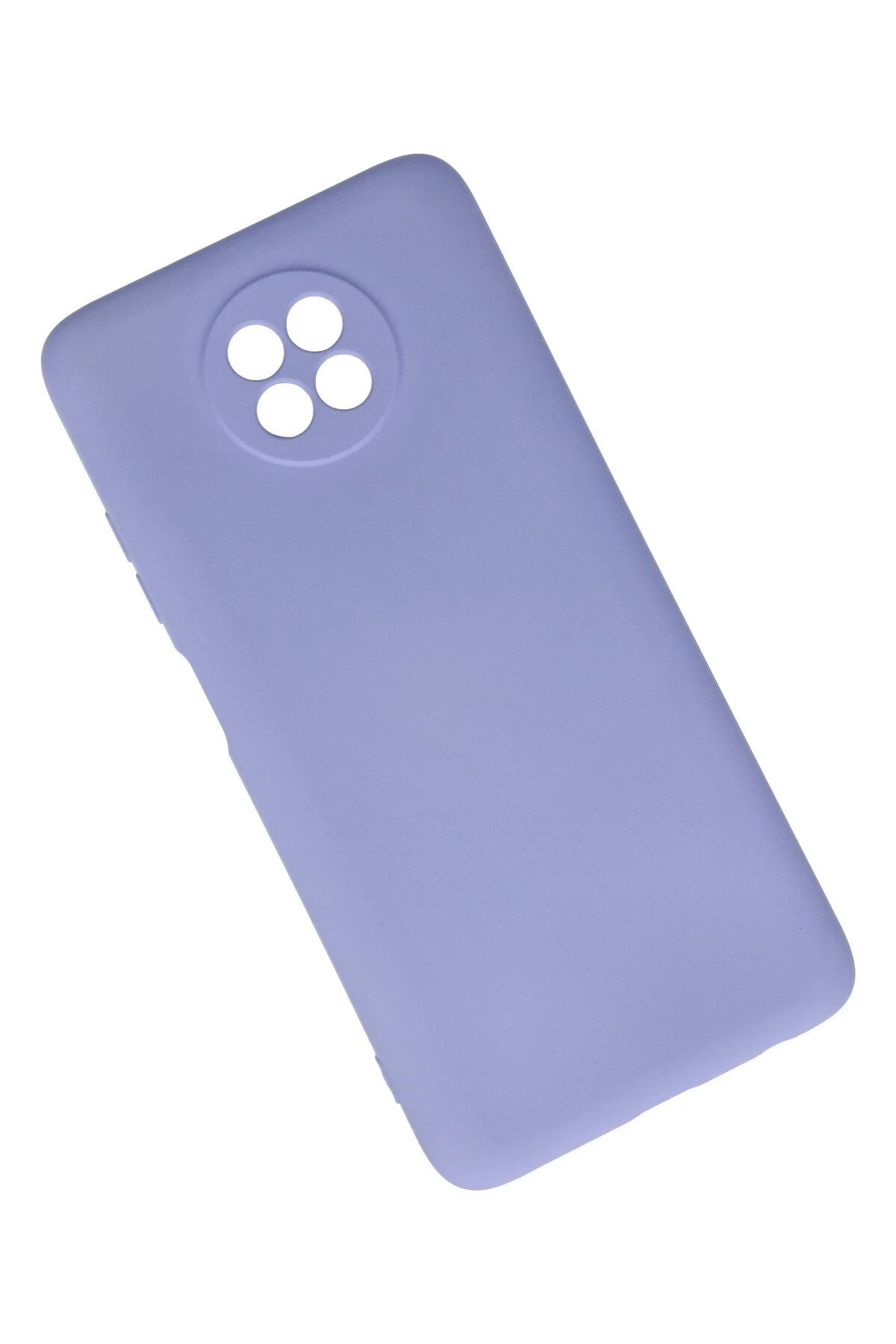 Newface Xiaomi Redmi Note 9 5G Kılıf Nano içi Kadife Silikon - Lila