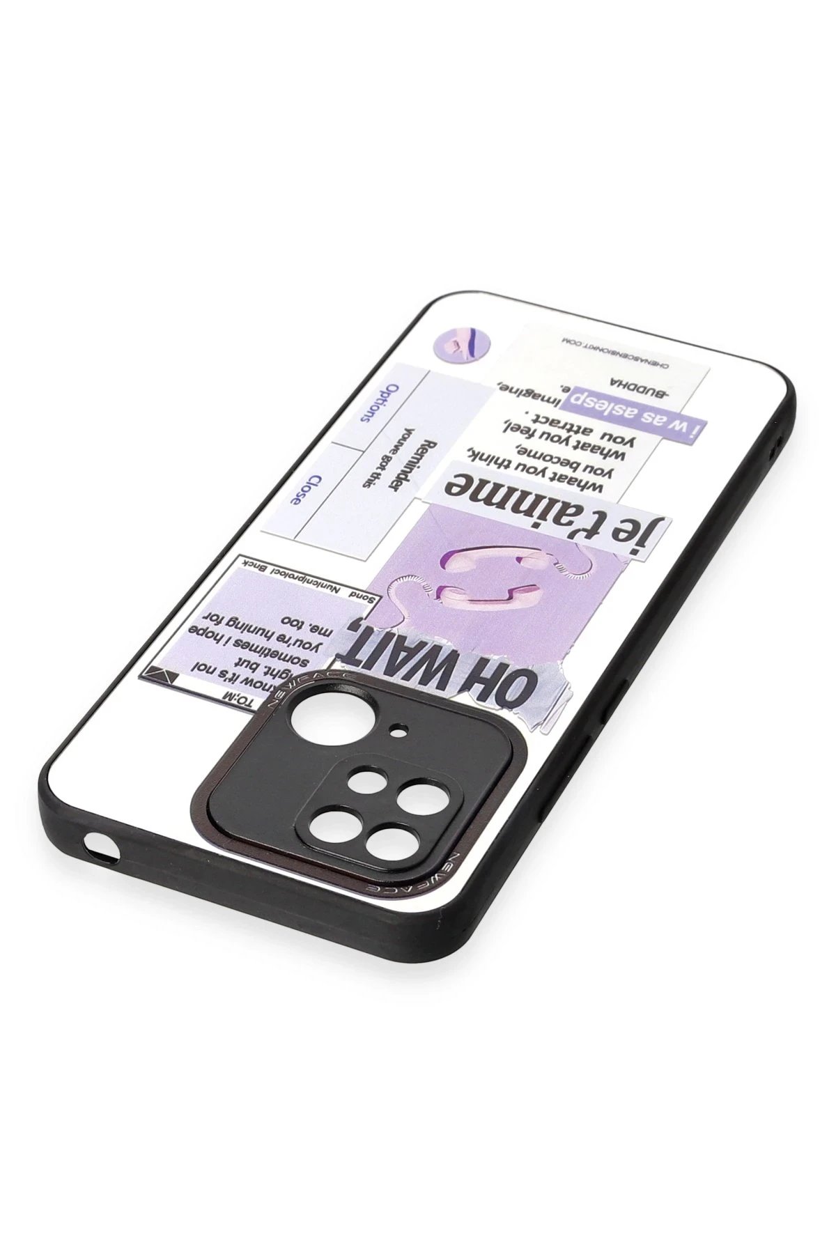 Newface Xiaomi Redmi 10C Kılıf Mirror Desenli Kapak - Mirror - 4