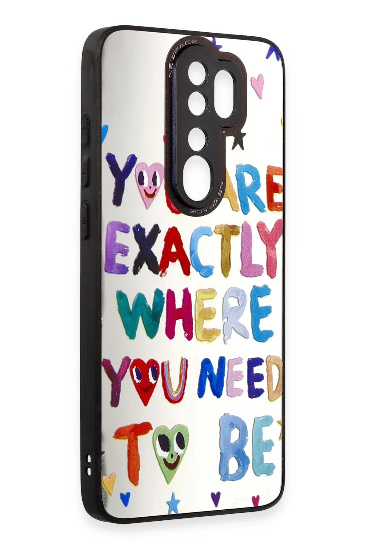 Newface Xiaomi Redmi Note 8 Pro Kılıf Mirror Desenli Kapak - Mirror - 10