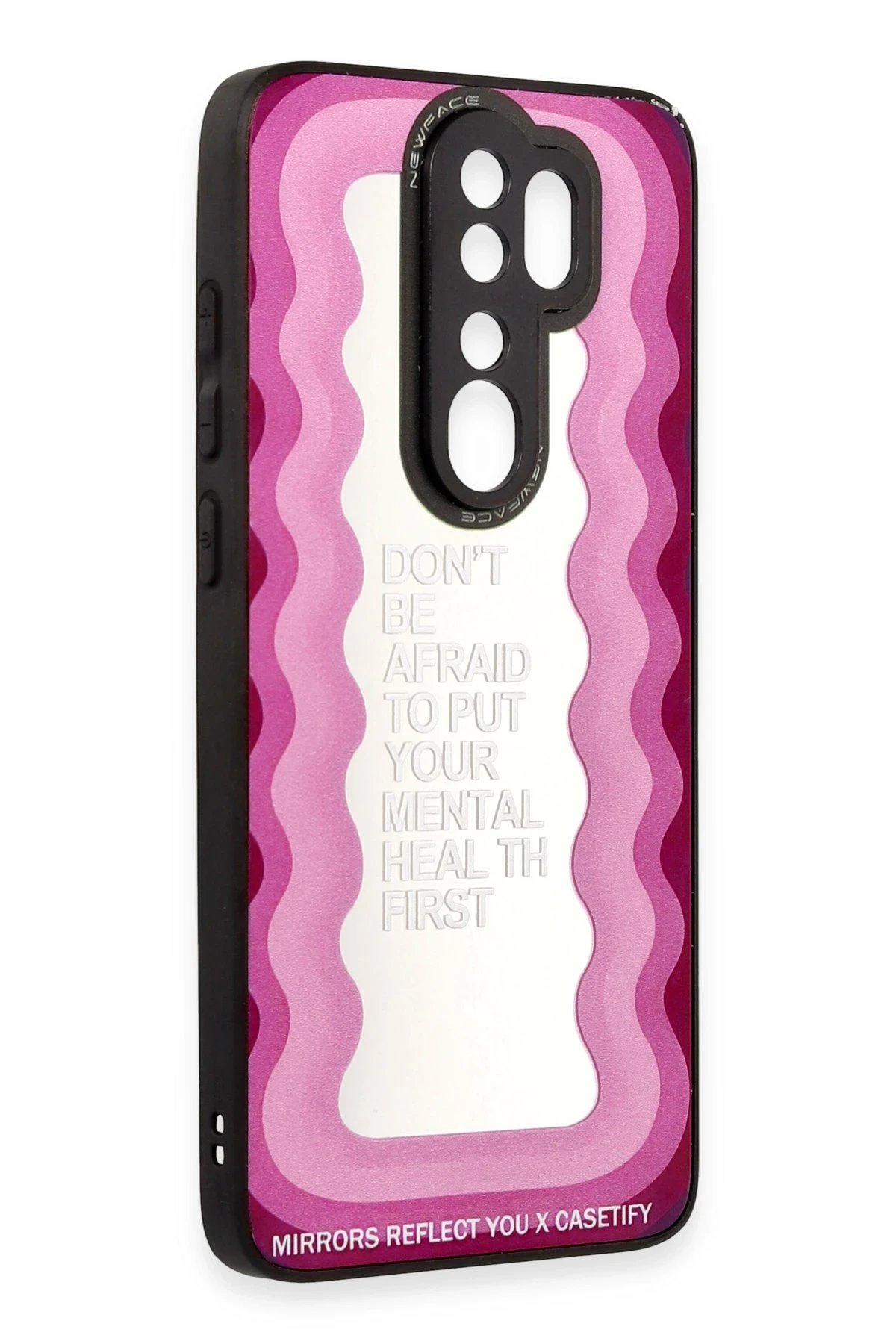 Newface Xiaomi Redmi Note 8 Pro Kılıf Mirror Desenli Kapak - Mirror - 11