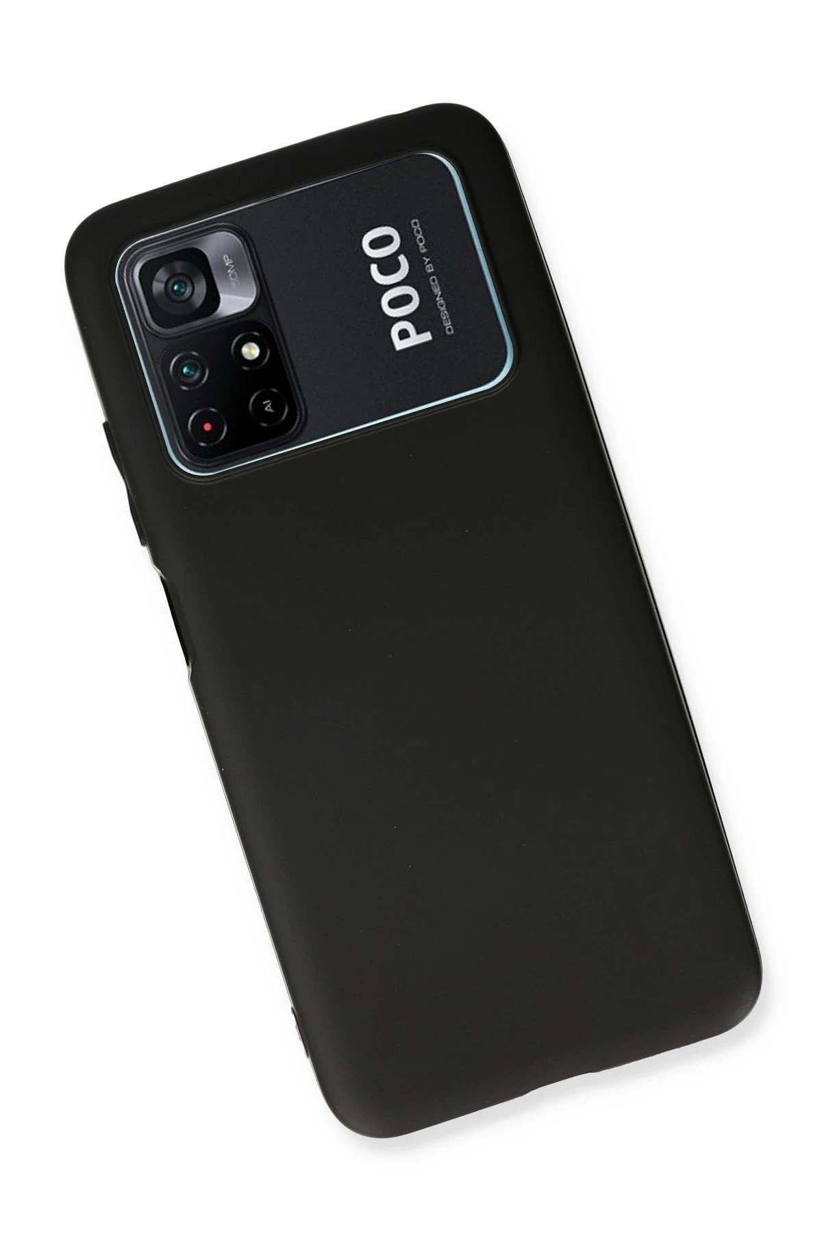 Newface Xiaomi Poco M4 Pro 4G Kılıf First Silikon - Siyah