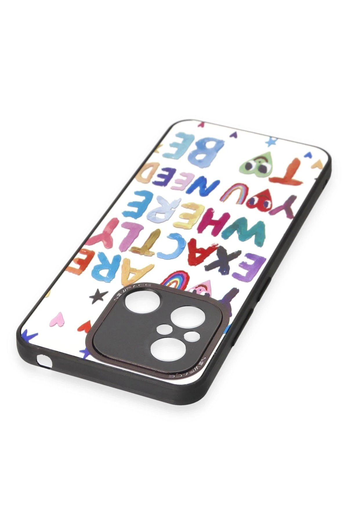 Newface Xiaomi Redmi 12C Kılıf Mirror Desenli Kapak - Mirror - 10