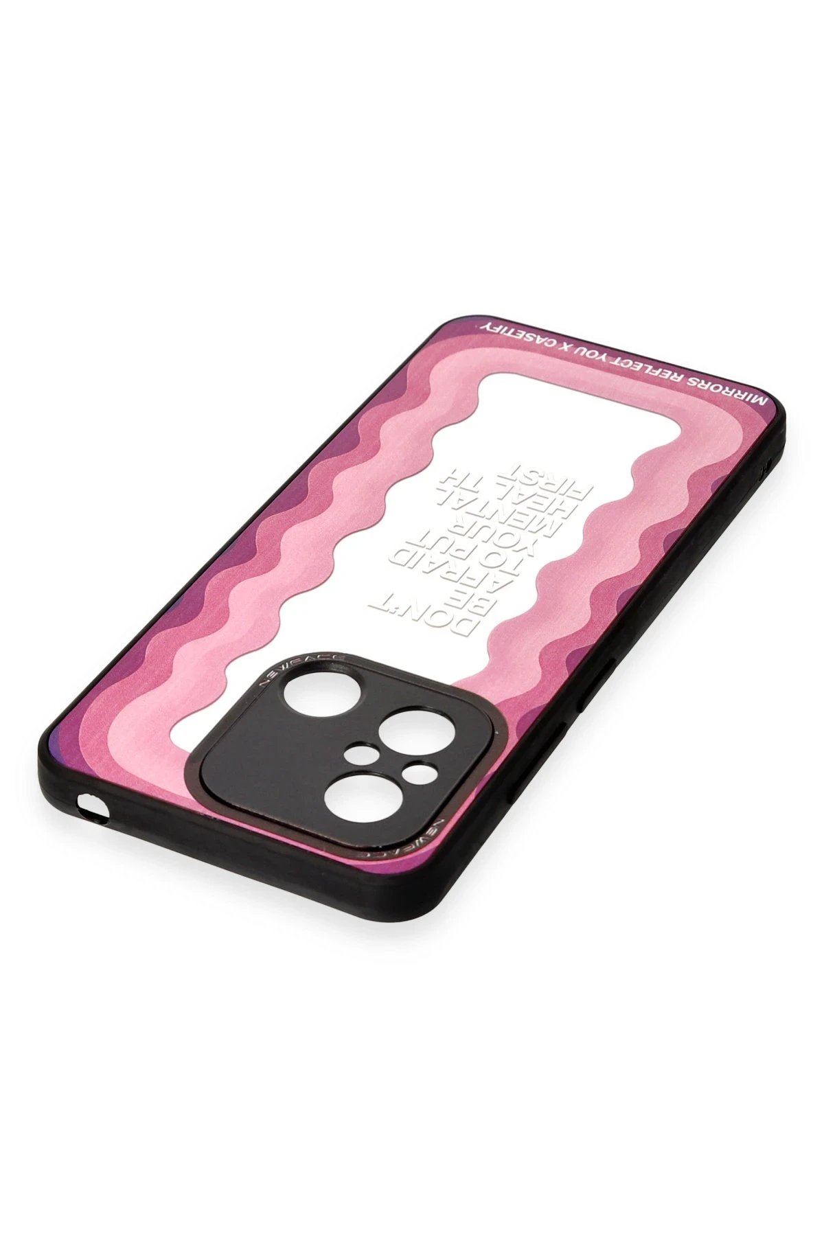 Newface Xiaomi Redmi 12C Kılıf Mirror Desenli Kapak - Mirror - 11